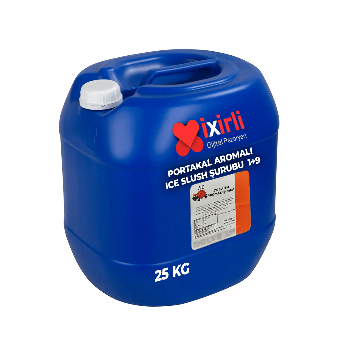 Portakal Aromalı Ice Slush Şurup (1+9)