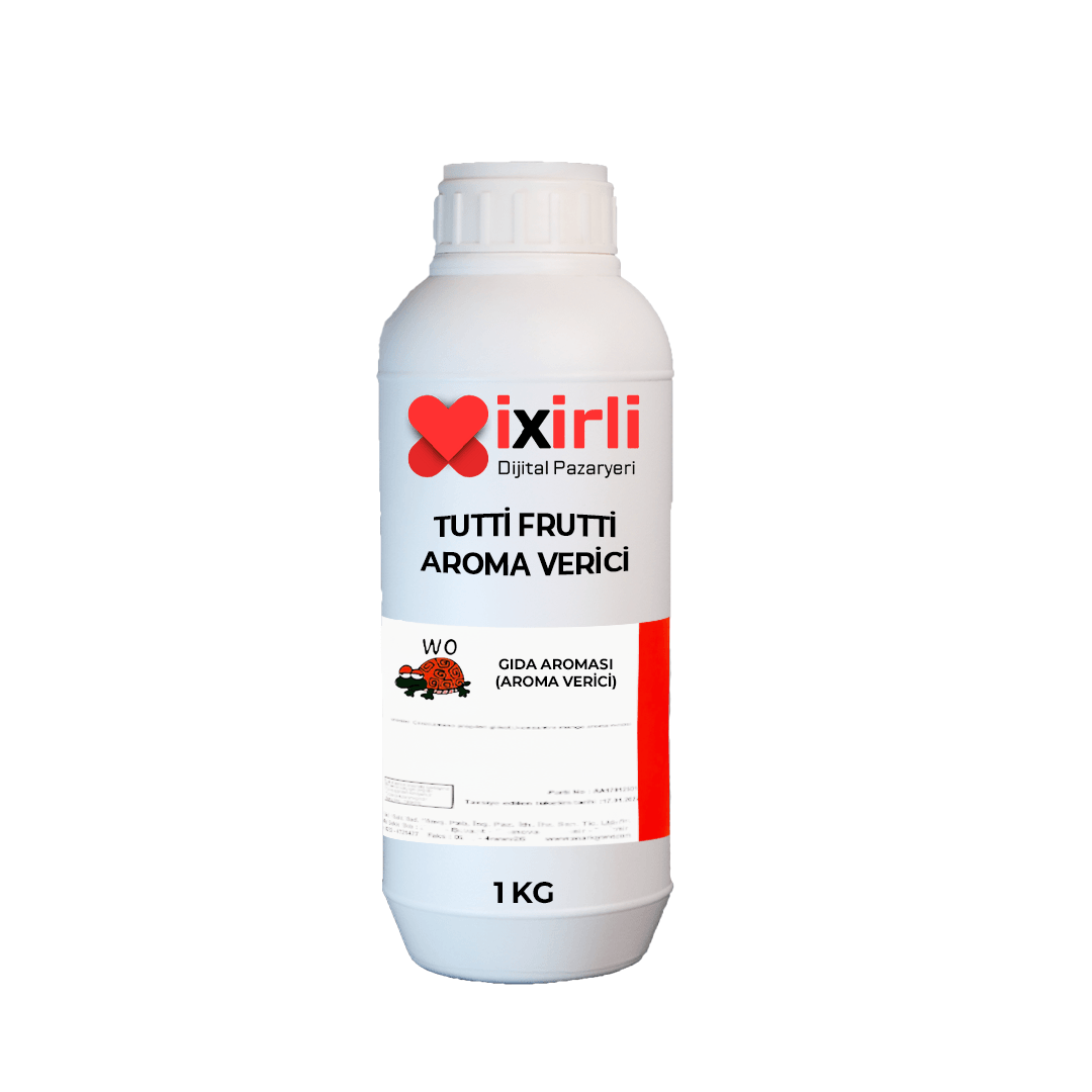 Tutti Frutti Aroması (Su Bazlı Sıvı Tutti Frutti Aroma Verici)