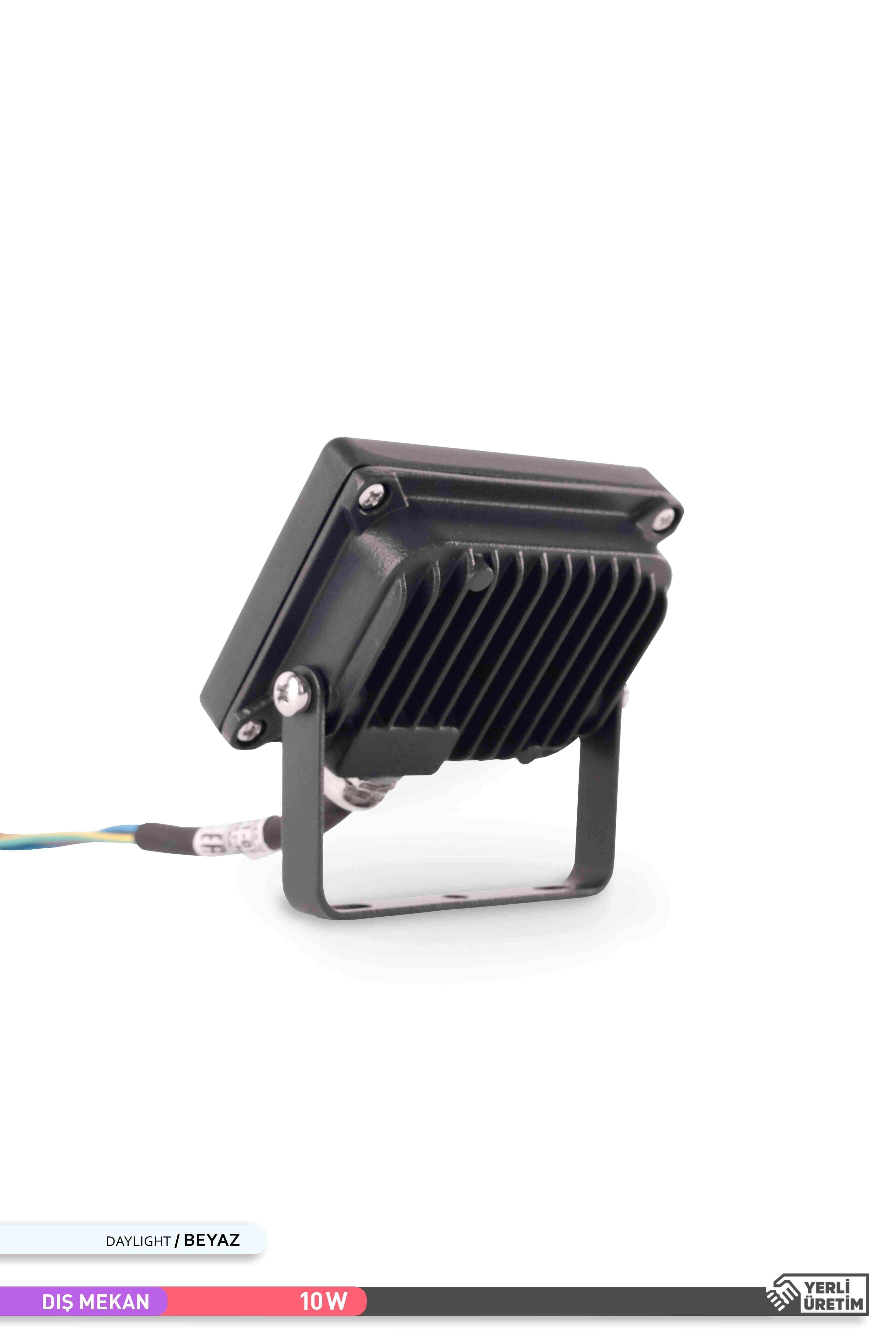 ACK SMD LED Projektör Siyah Kasa 6500K Beyaz Işık 220V 10W AT61-01032 