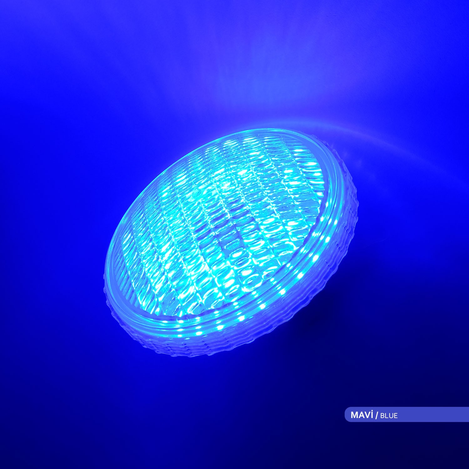 ACK 30W LED Havuz Ampulü PAR56 Mavi Işık Rengi E27
