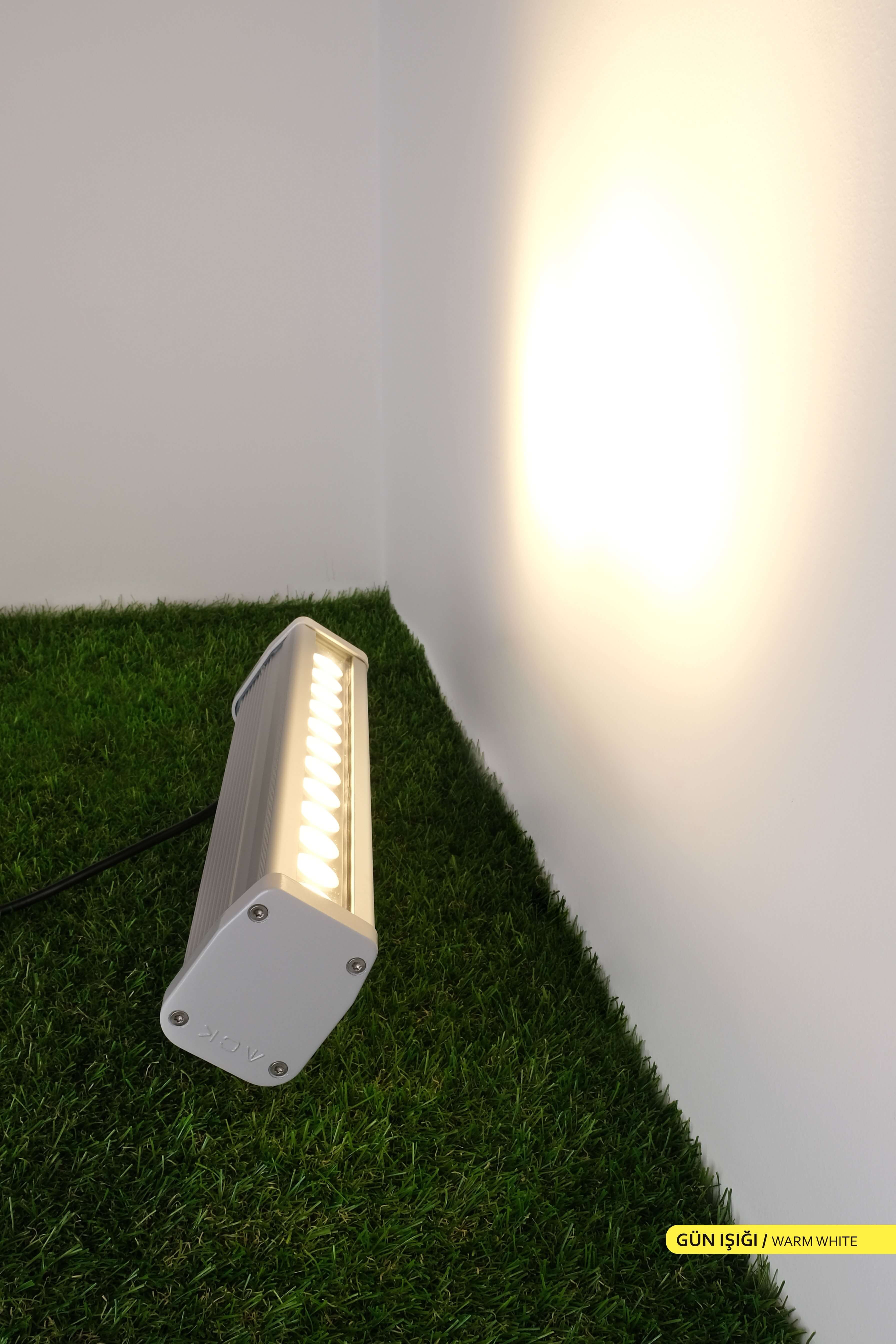 ACK LED Wallwasher 3000K Gün Işığı 12W 338mm AT20-01203