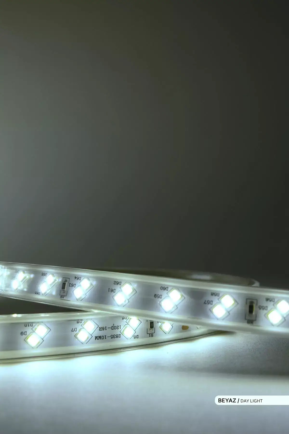 ACK 120 LED li Şerit LED 6500K Beyaz Işık 220V 6W 50m AS01-00503