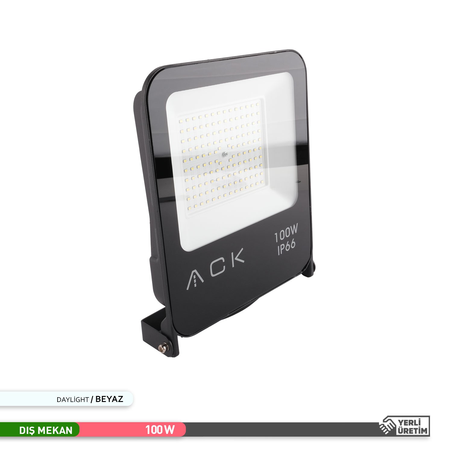 ACK 100W SMD LED Projektör 6500K IP66