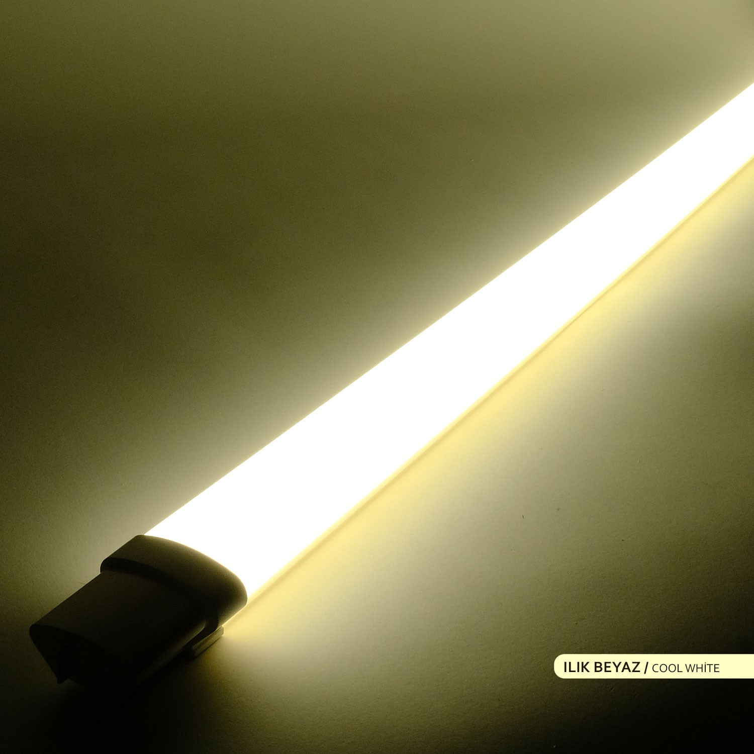ACK Uranüs LED Bant Etanj Armatür 36W 4000K Ilık Beyaz 120cm IP65 AT02-01210