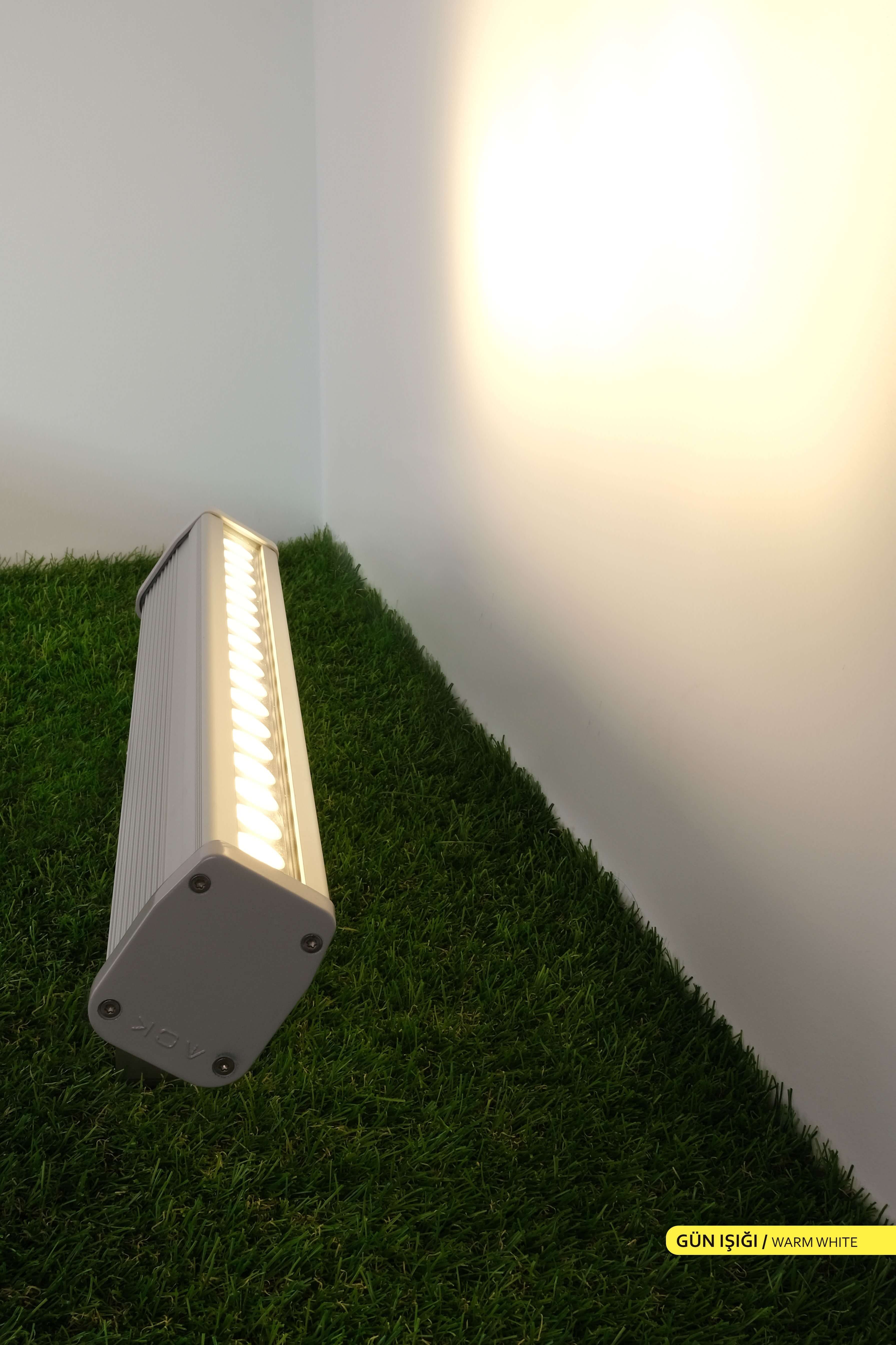 ACK LED Wallwasher 3000K Gün Işığı 18W 480mm AT20-01803