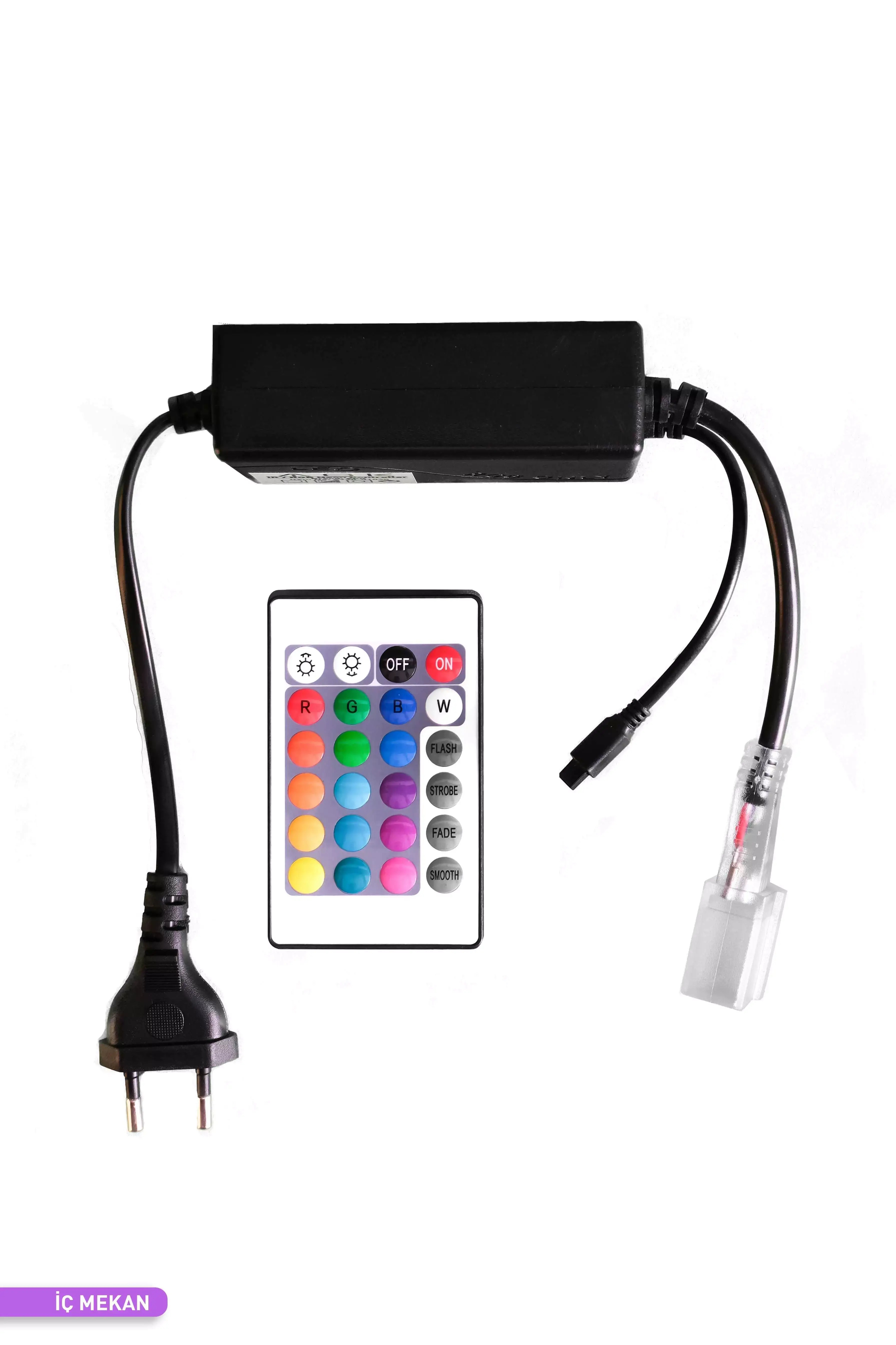 ACK Neon Hortum Kumandalı RGB Kontrol Modülü 220V AY30-01030