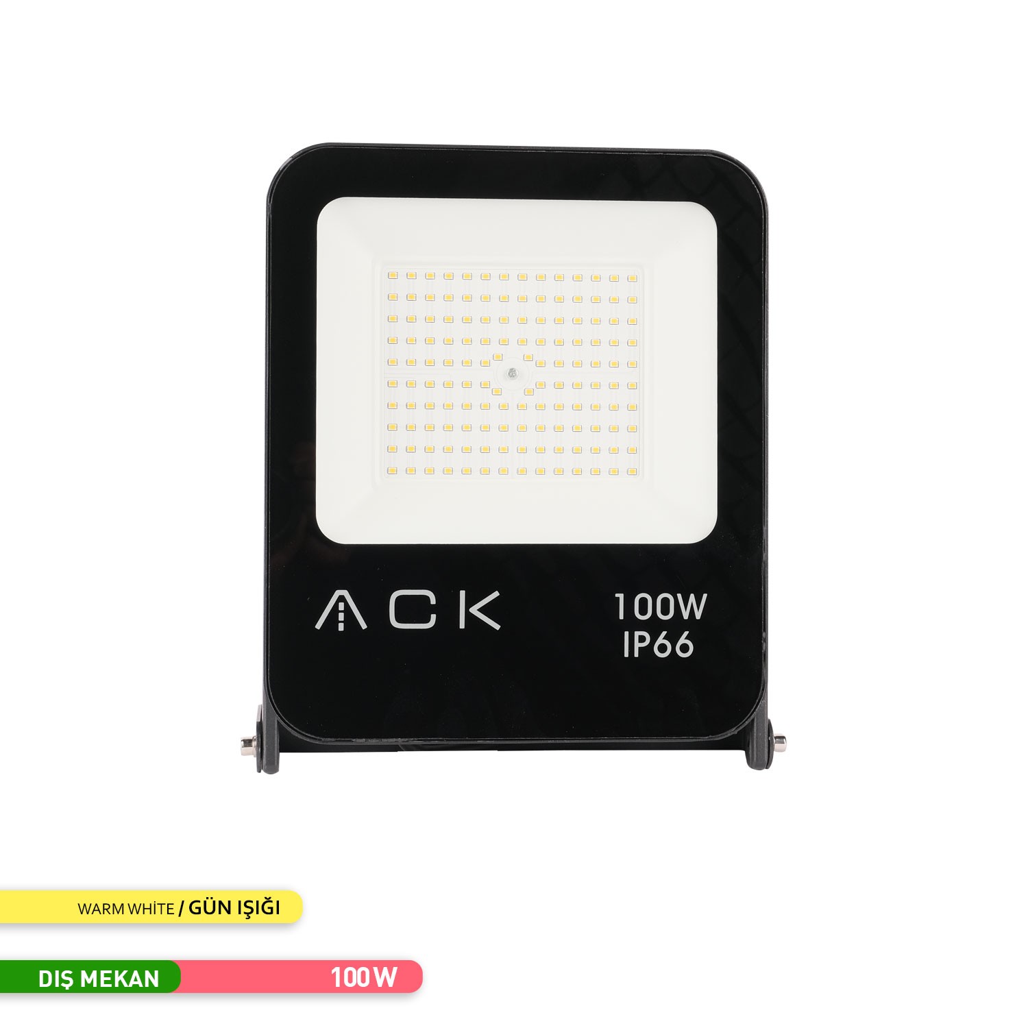 ACK 100W SMD LED Projektör 3000K IP66 - AT62-19102