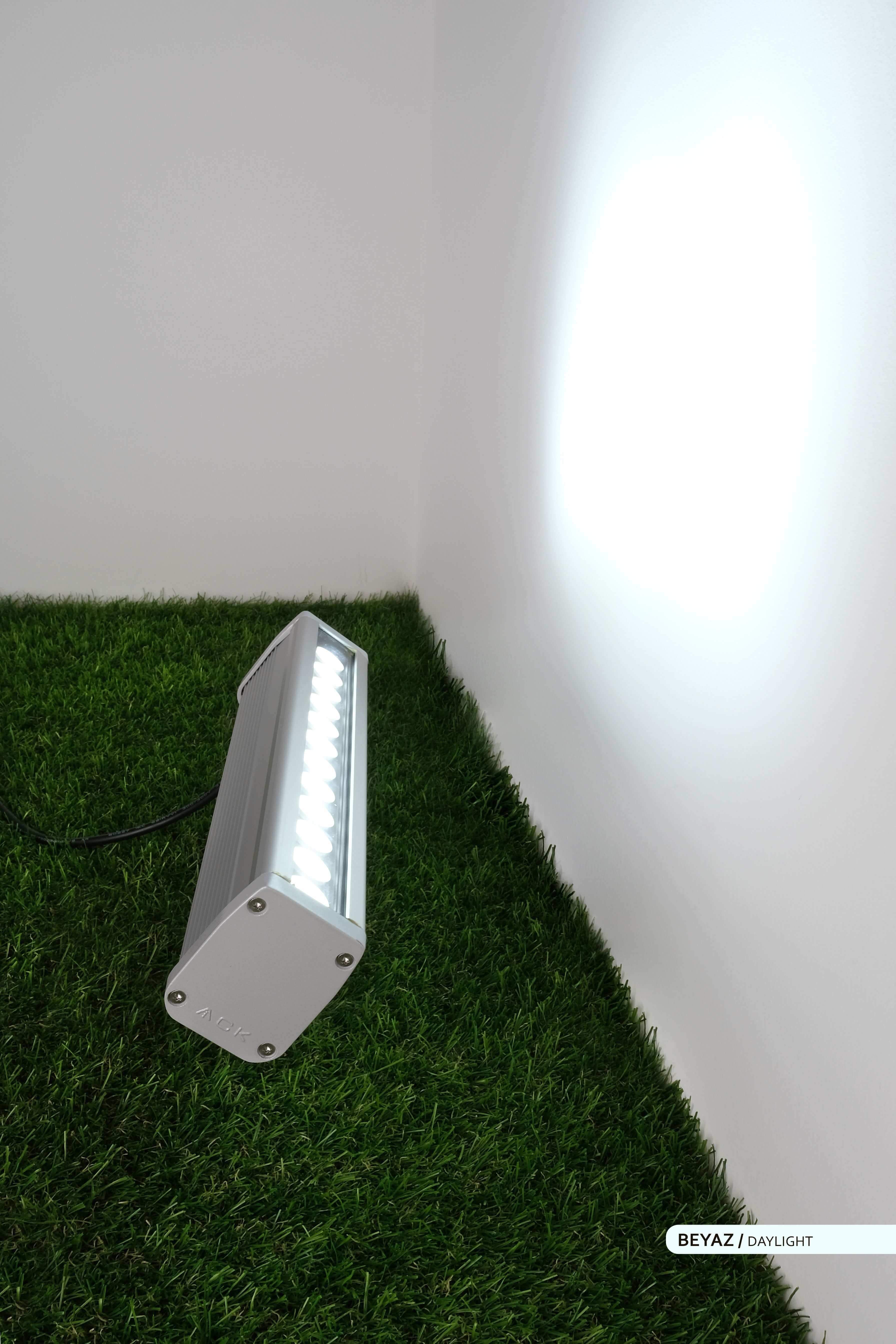 ACK LED Wallwasher 6500K Beyaz Işık 12W 338mm AT20-01233