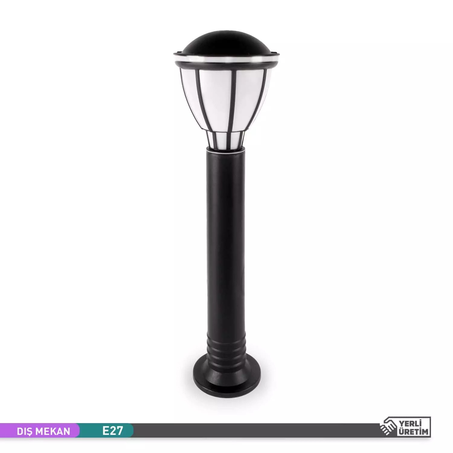 ACK Sardes Bahçe Aydınlatma E27 Direk Armatürü 80cm AG55-05321  