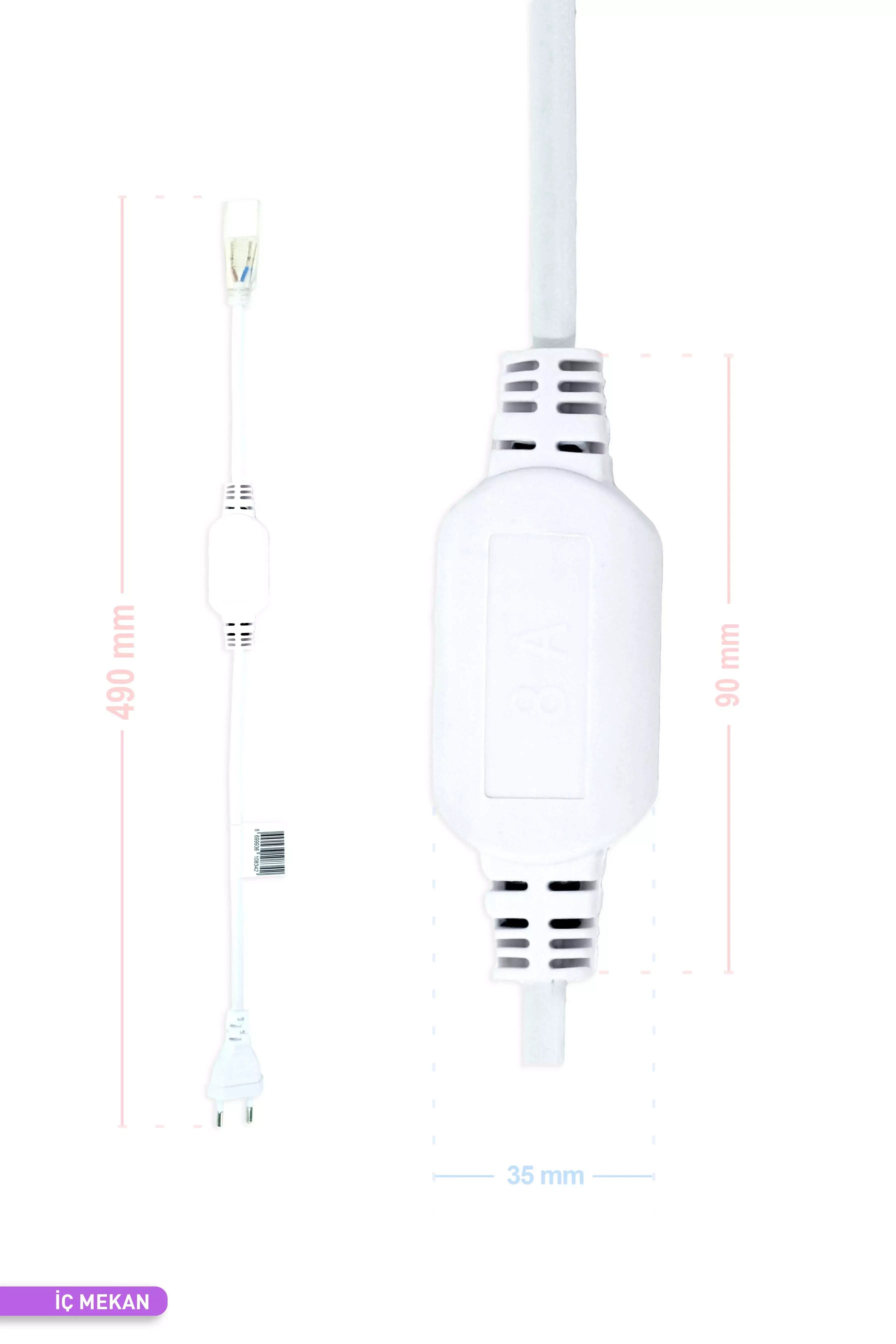 ACK Şerit LED Fişi A05-95-005