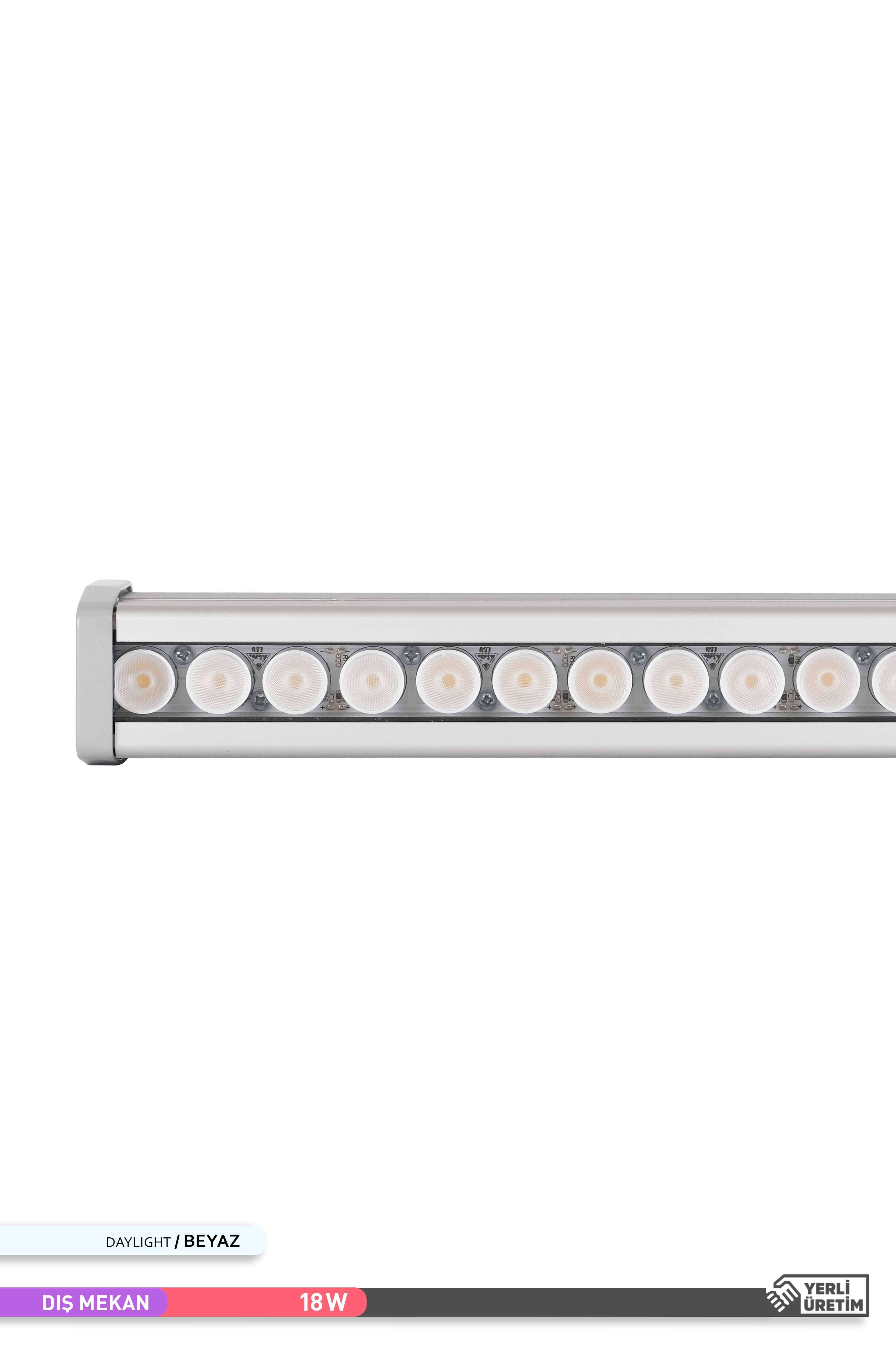 ACK LED Wallwasher 6500K Beyaz Işık 18W 480mm AT20-01833