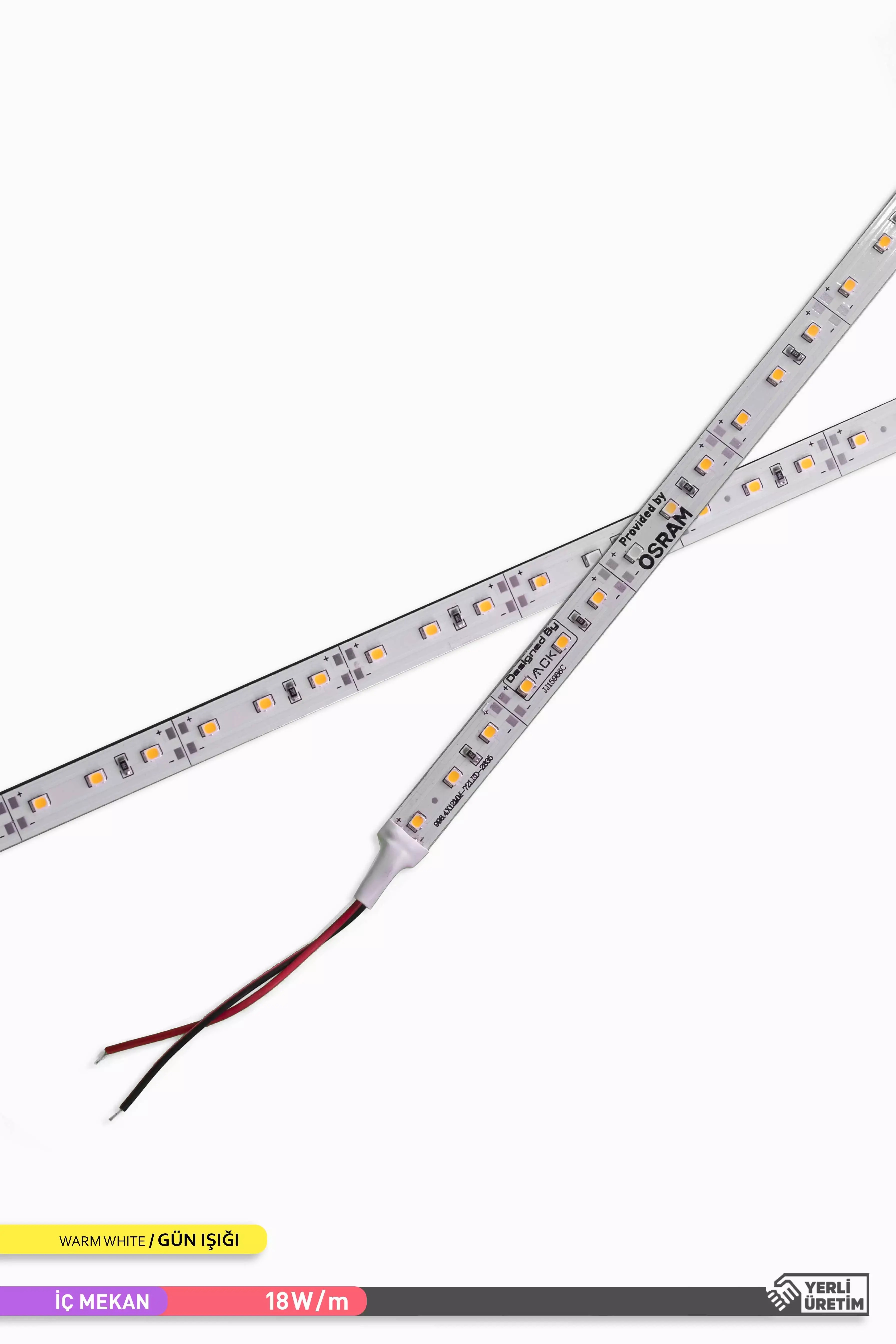 ACK LED Bar 3000K Gün Işığı 12V 18W AS05-00100