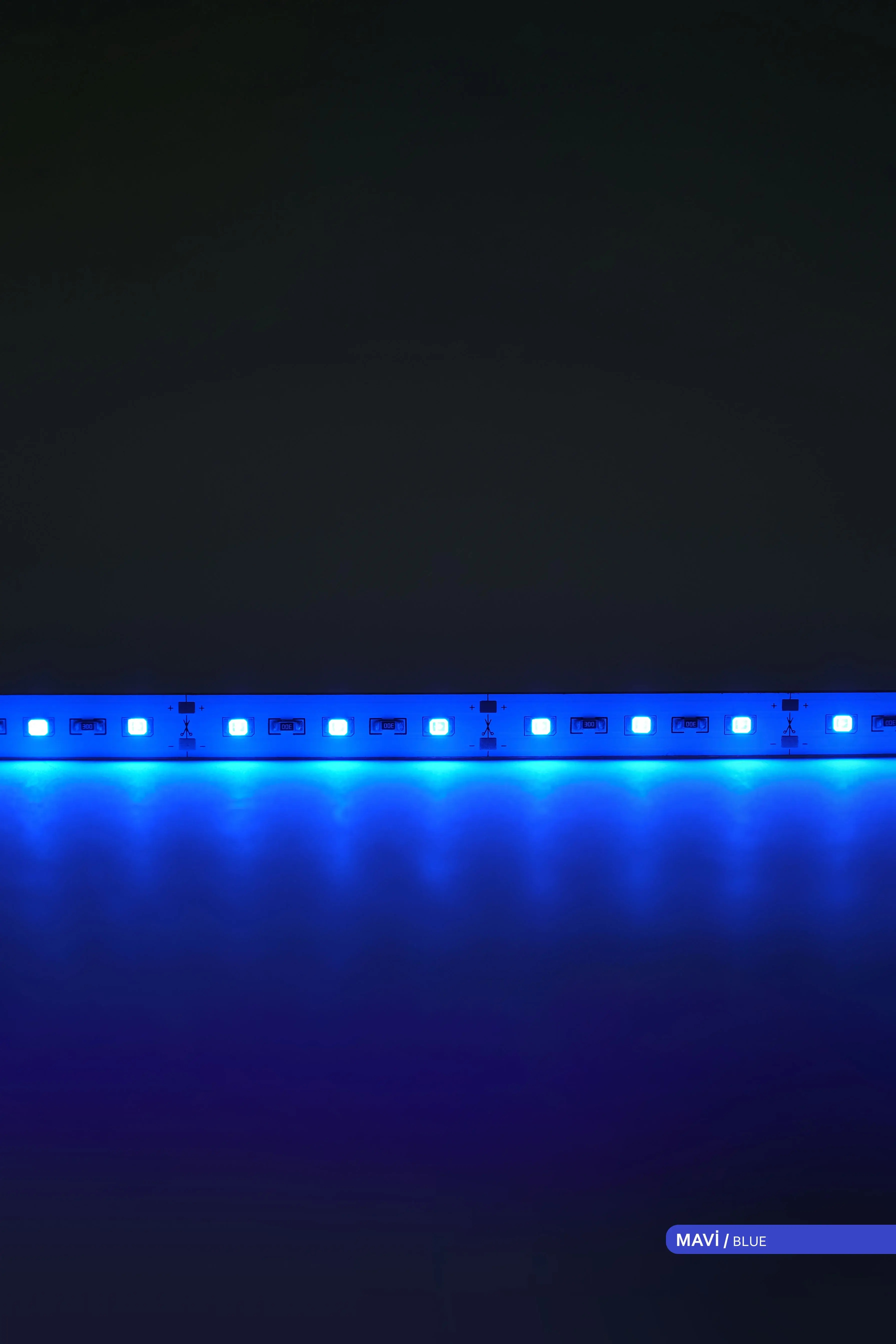 ACK LED Bar Mavi Işık 12V 18W
