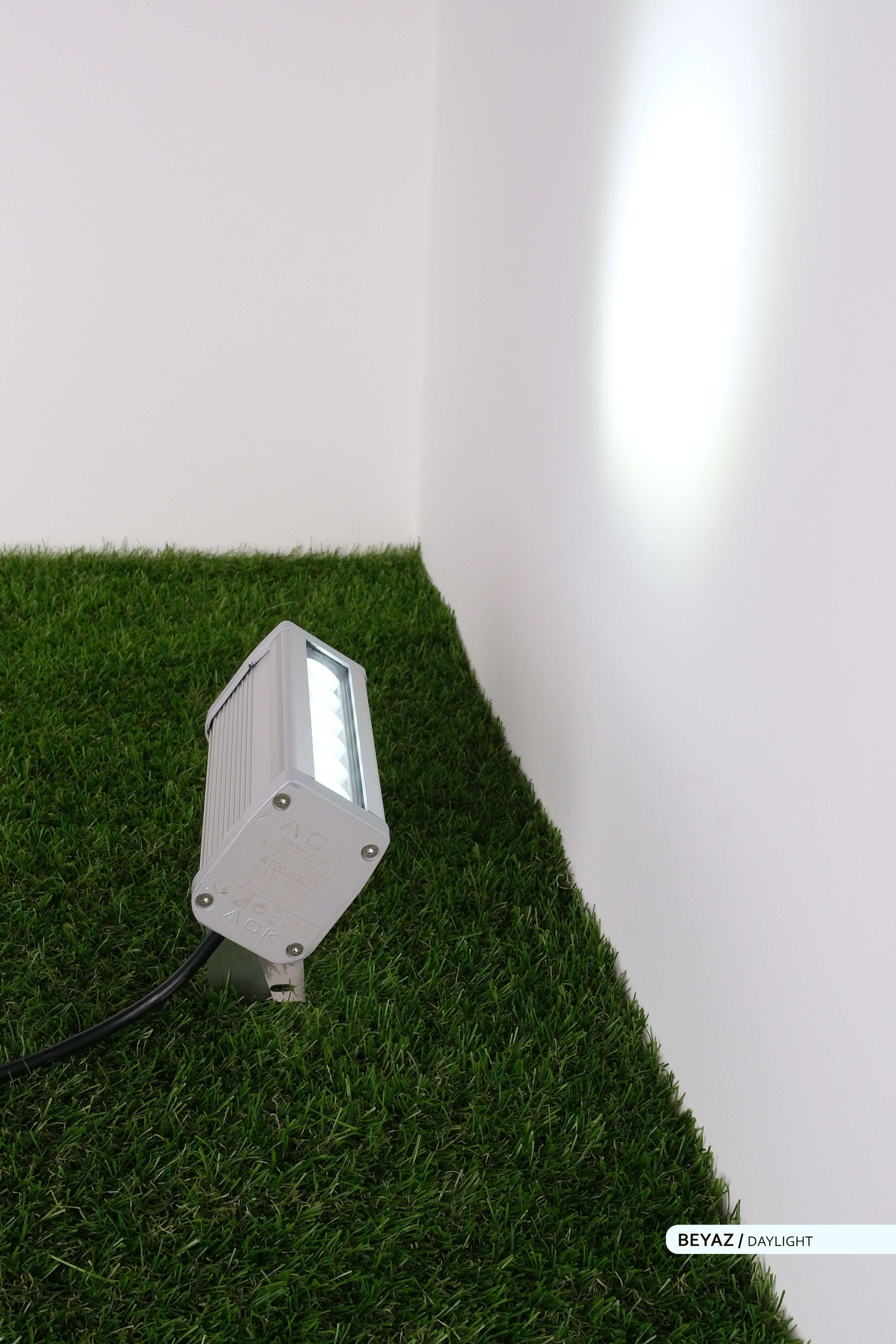 ACK LED Wallwasher 6500K Beyaz Işık 6W 180mm AT20-00633