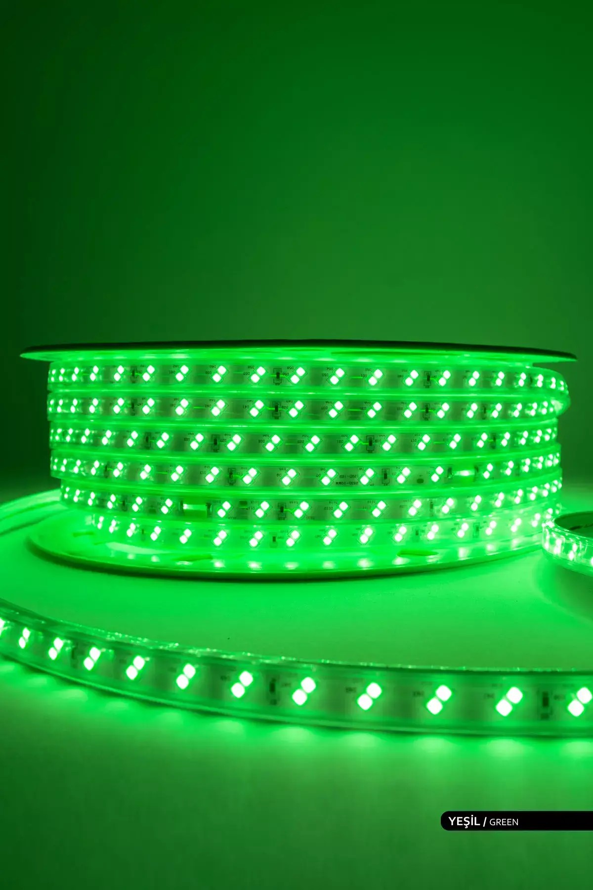 ACK 120 LED li Şerit LED Yeşil Işık 220V 6W 50m