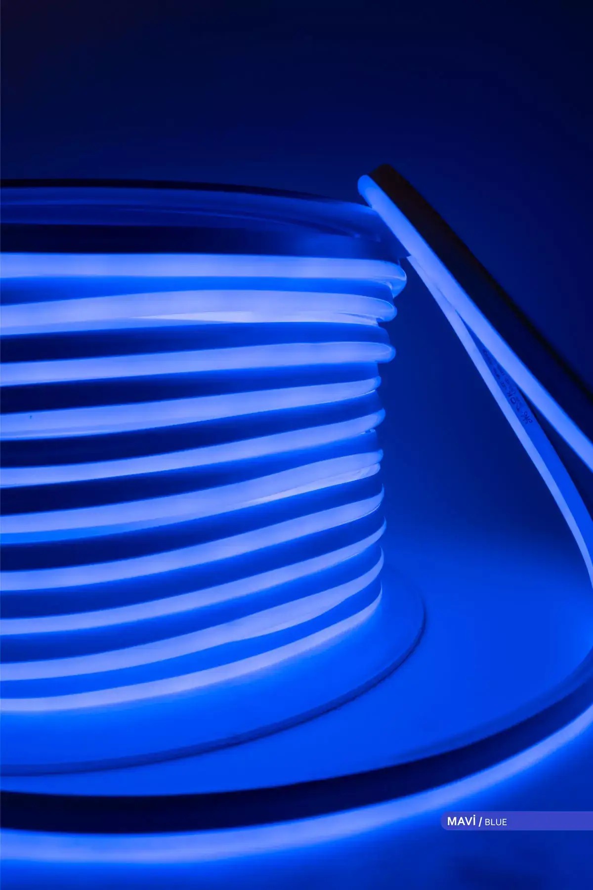 ACK 120 LED li LED Neon Hortum Mavi Işık 220V 7.5W 50m