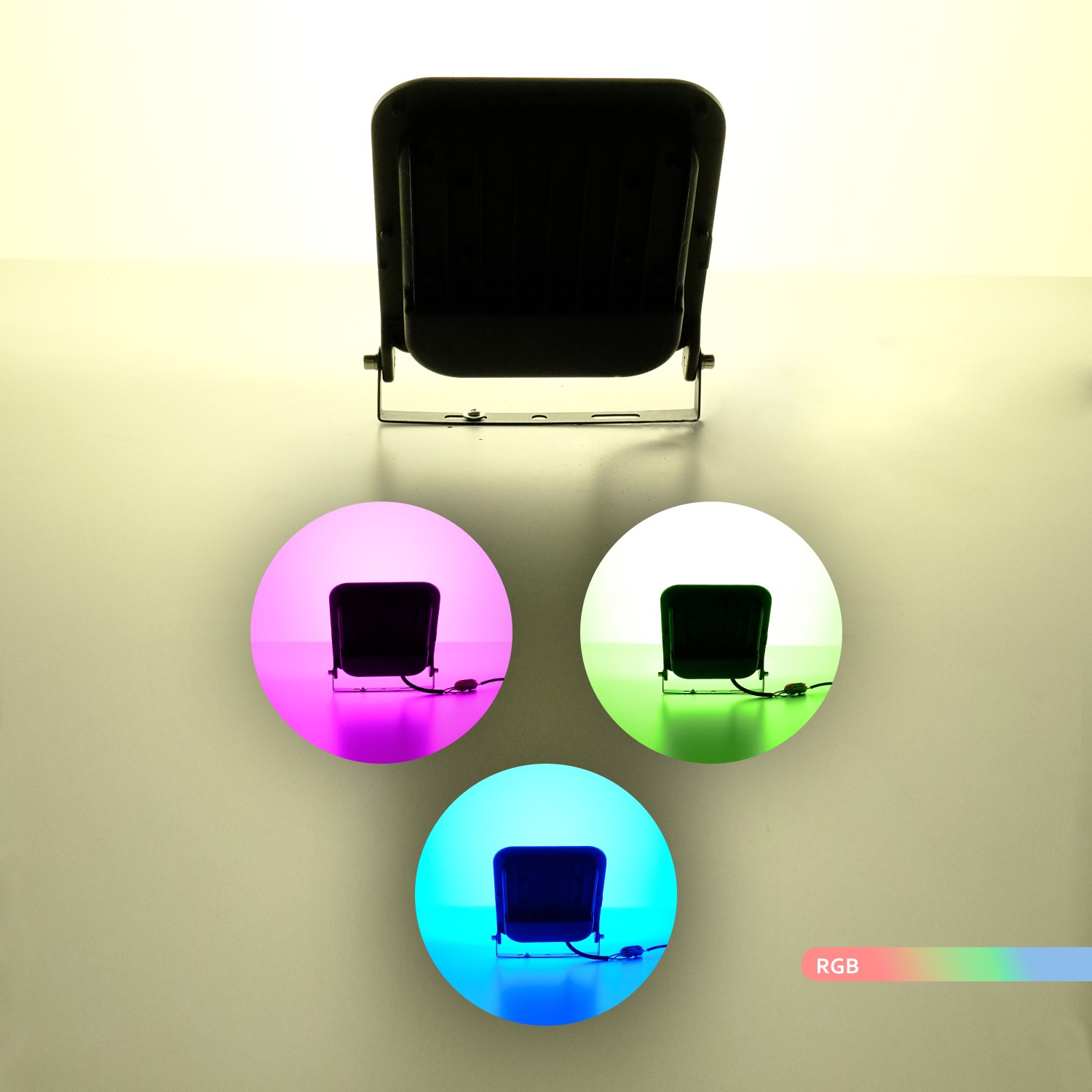 ACK RGB Kumandalı LED Projektör 30W Işık Rengi Değiştirilebilir AT62-03092