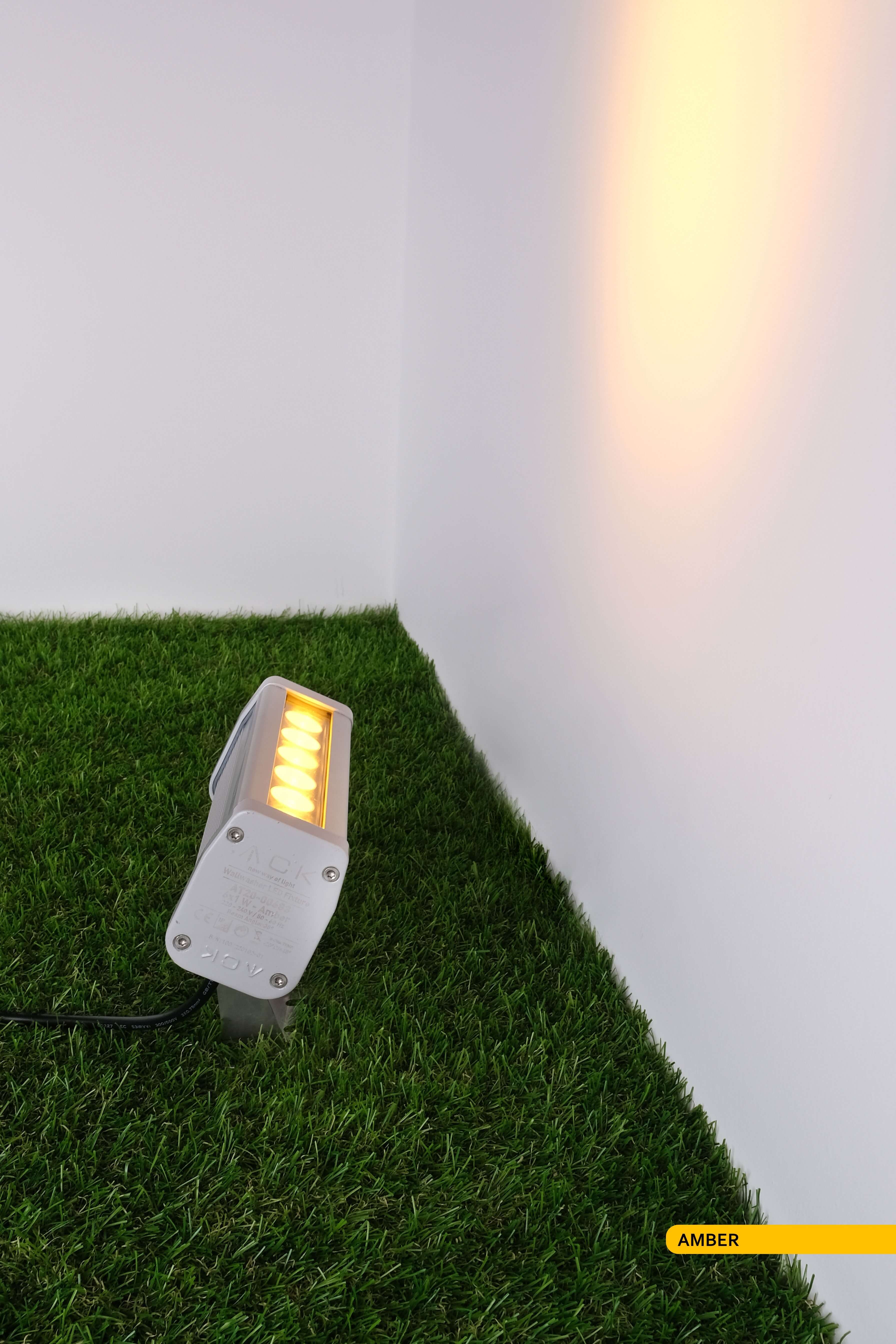 ACK LED Wallwasher Amber Işık 6W 180mm AT20-00683