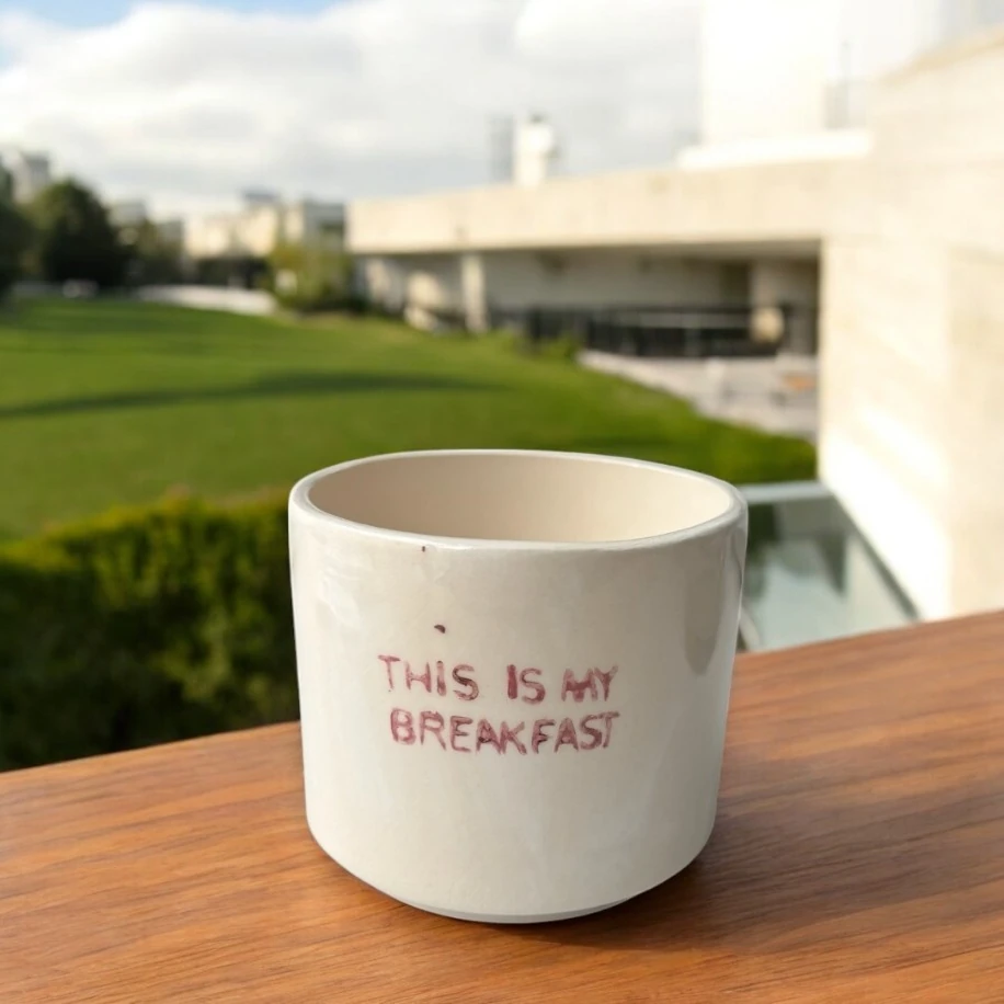 This Is My Breakfast | El Yapımı Seramik Kupa
