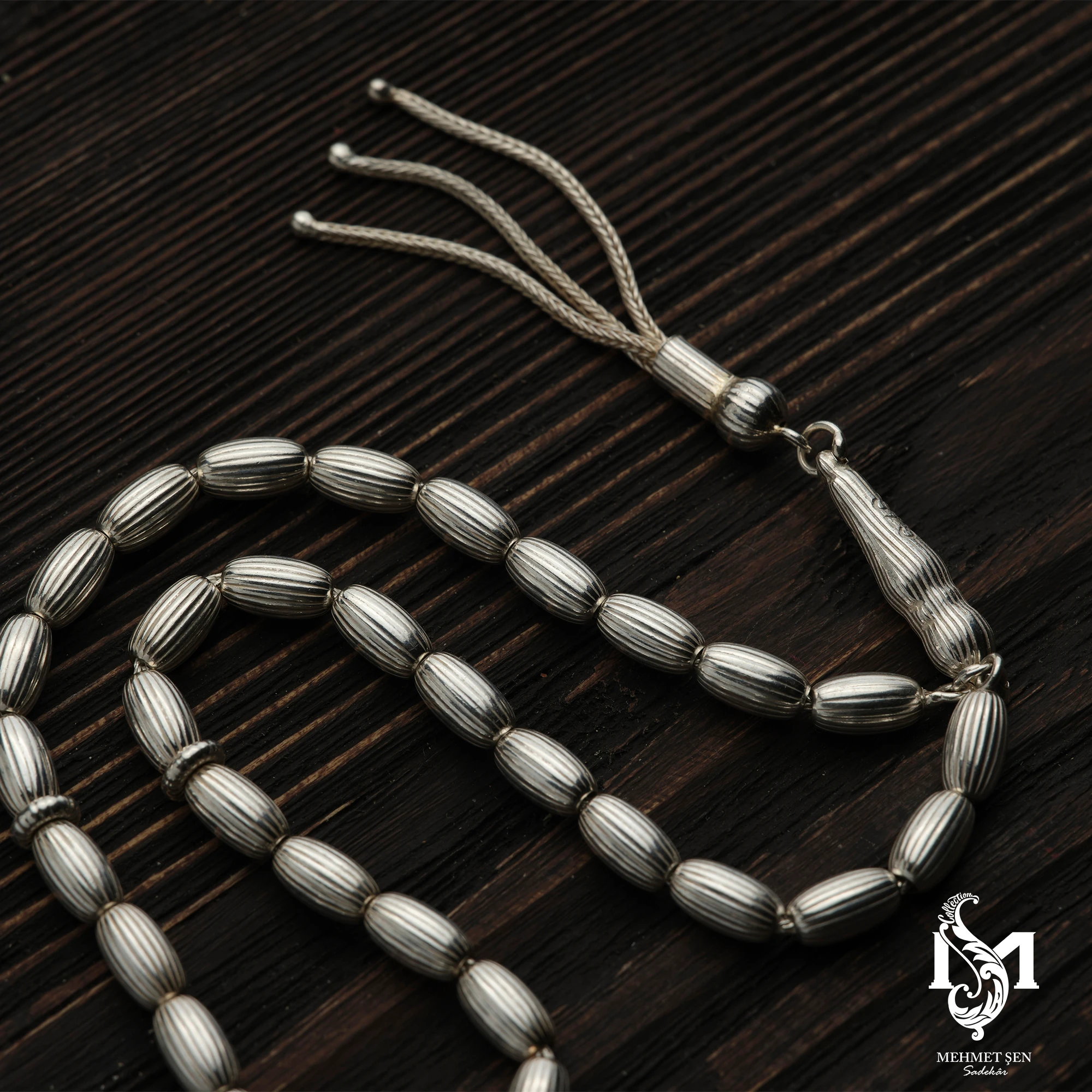 Parlak Gümüş Tesbih