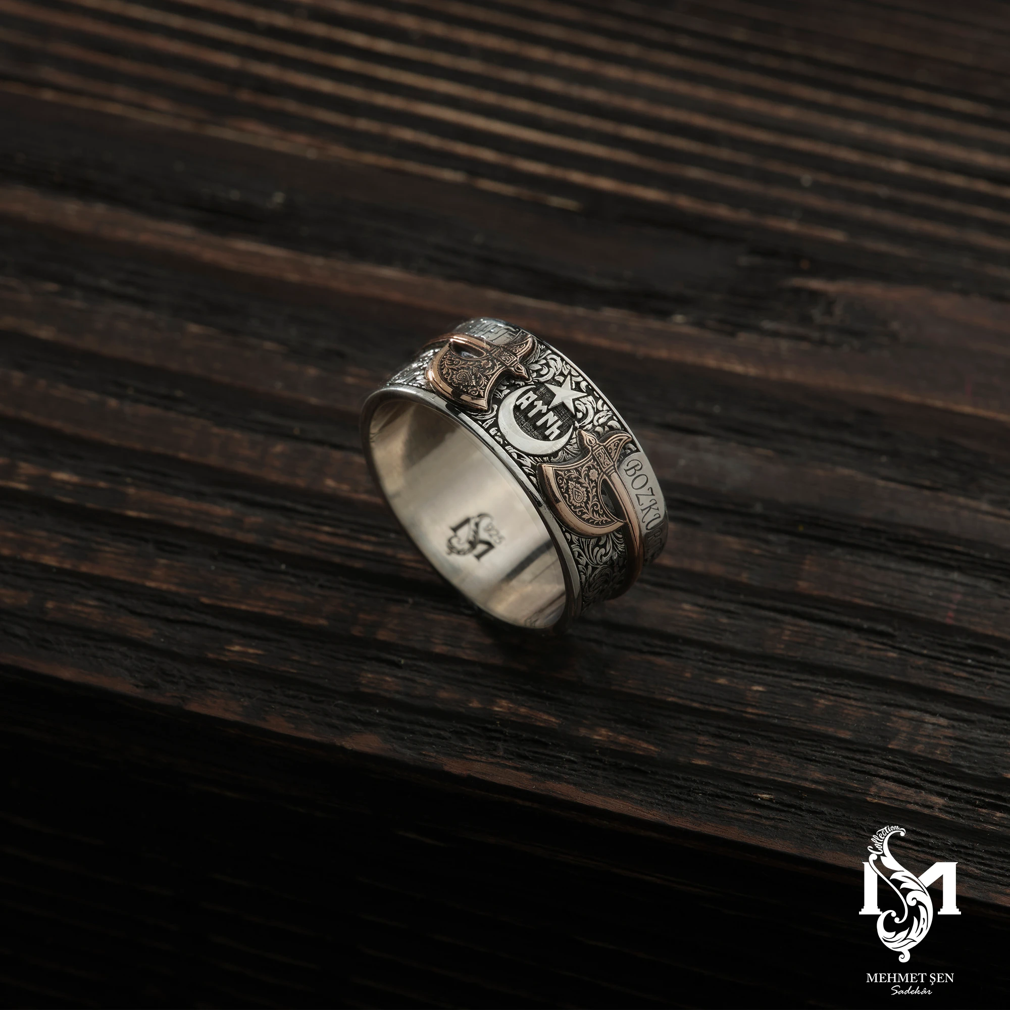 Balta-Bozkurt Gümüş Alyans Modeli