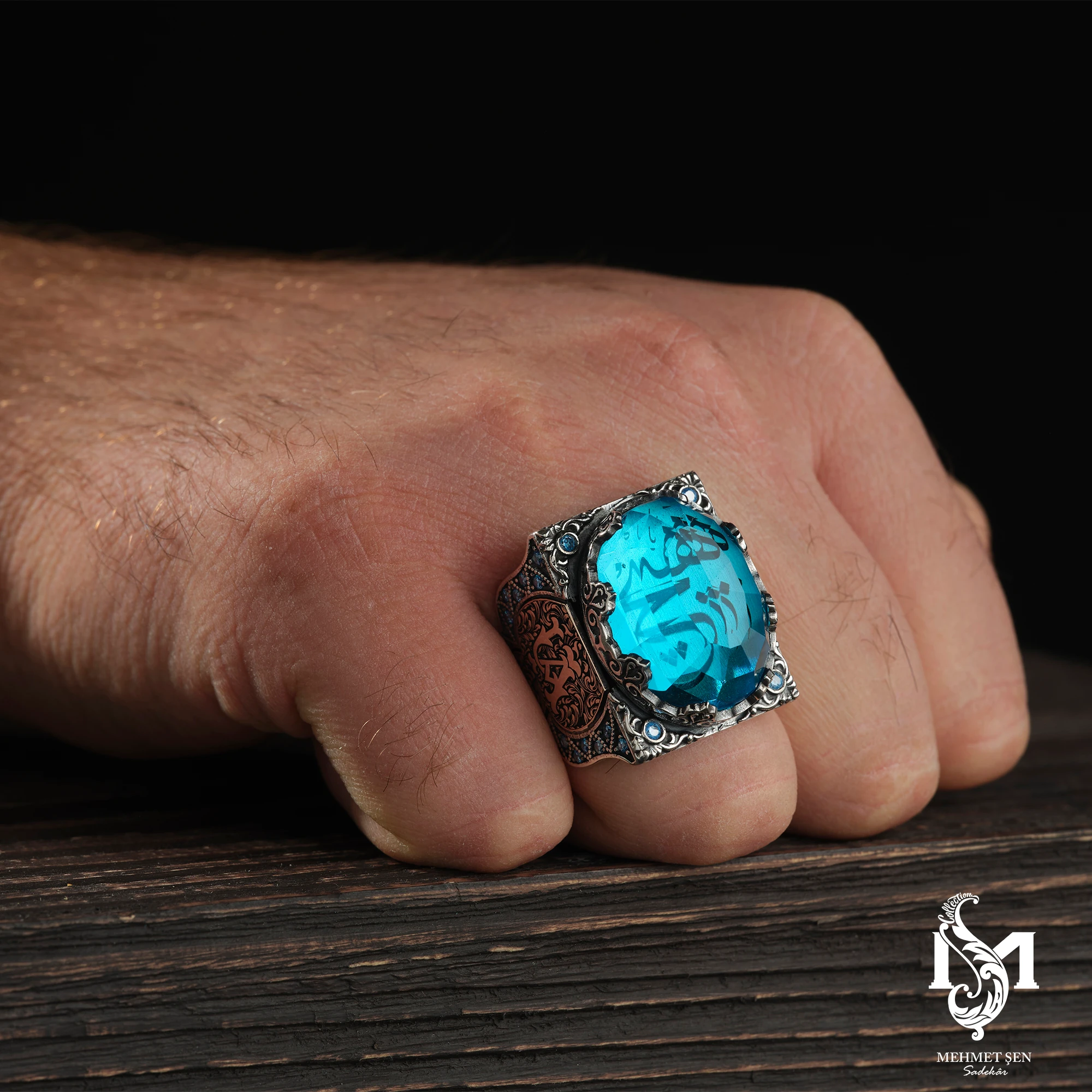 Hiç Kişiye Özel Gümüş Erkek Yüzük Modeli