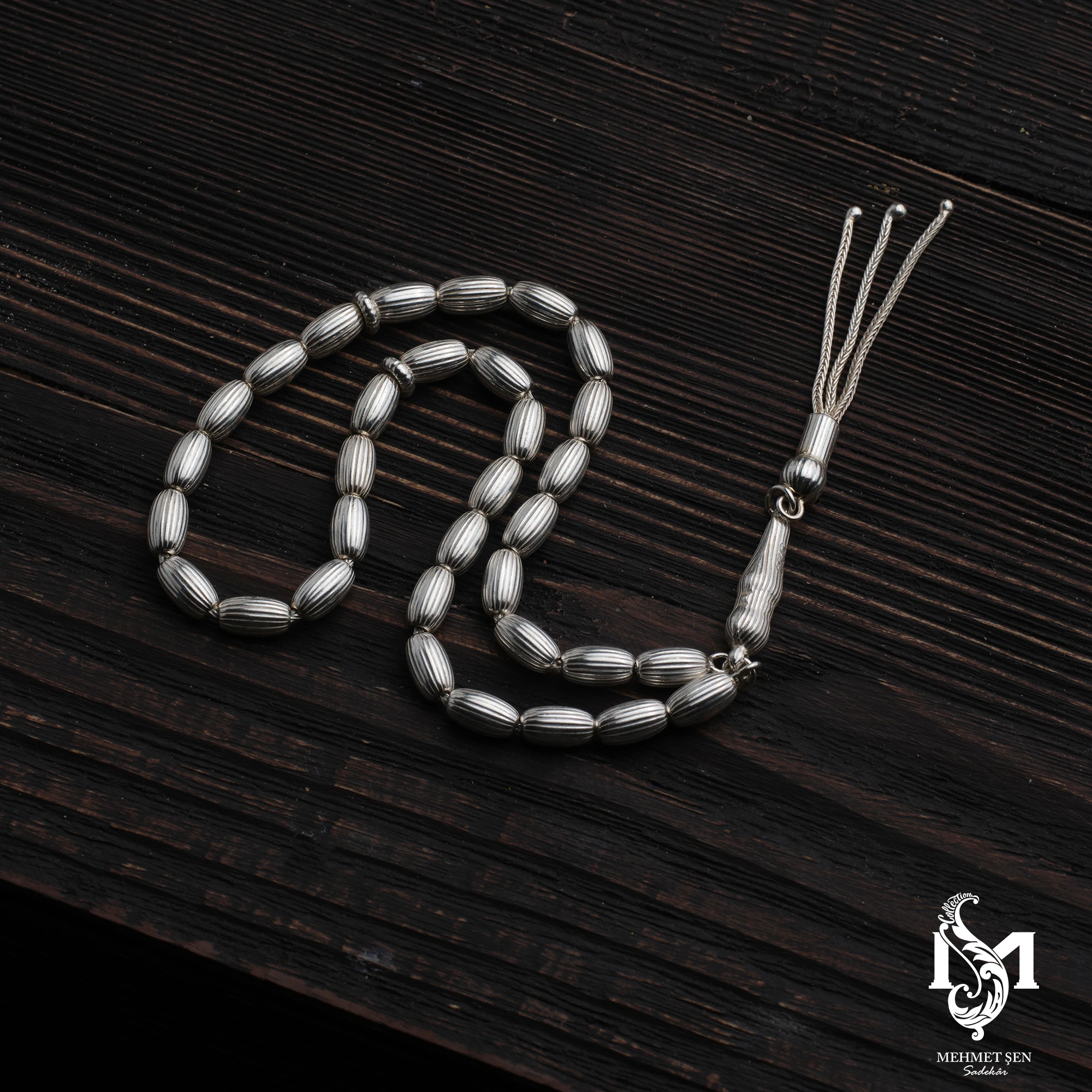 Parlak Gümüş Tesbih