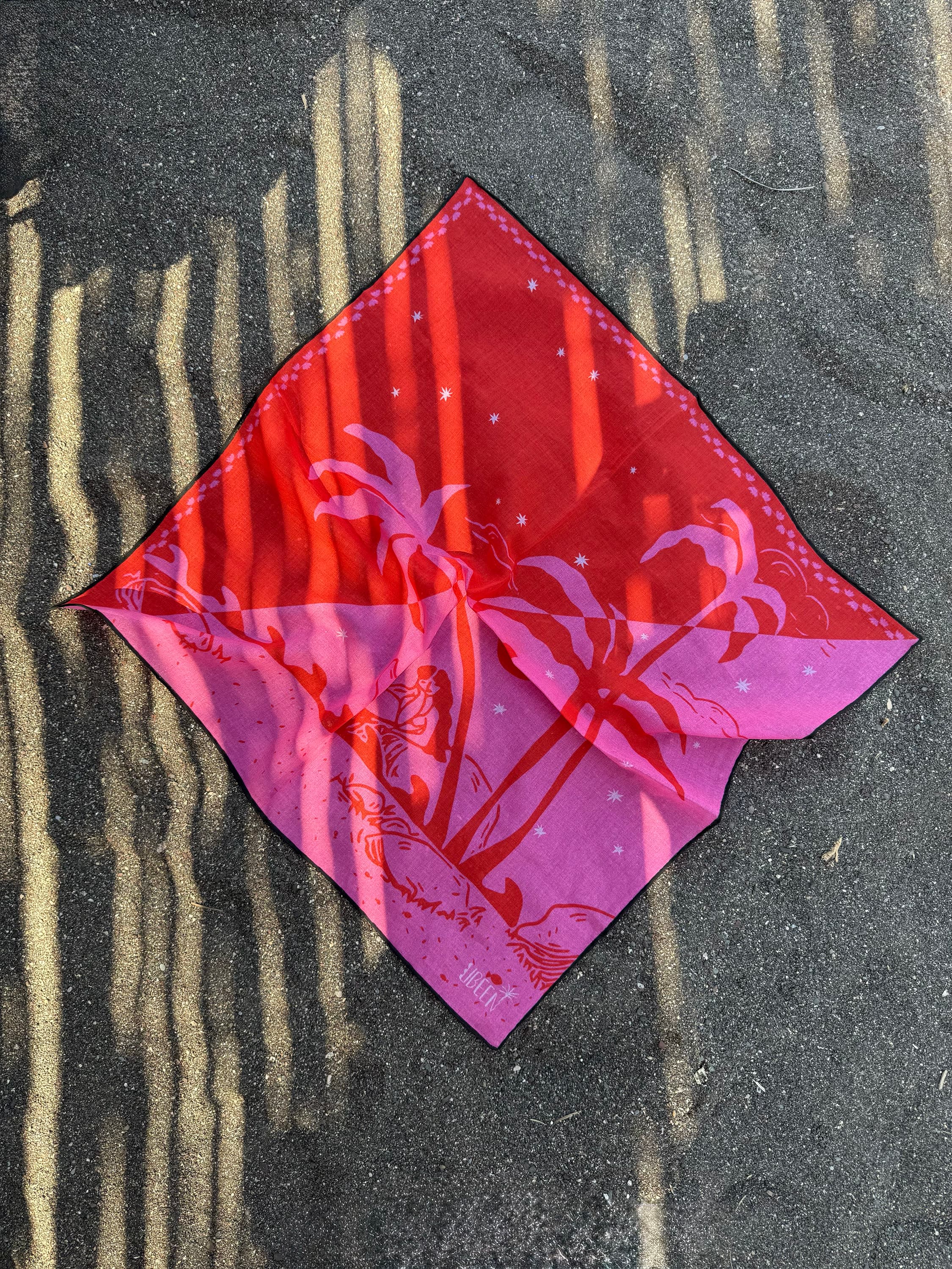 Bandana Pomegranate Blossom