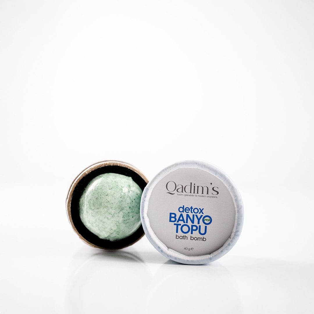 Qadim's Detox Banyo Topu Yağmur Ormanları Kokulu Bath Bomb 40 GR