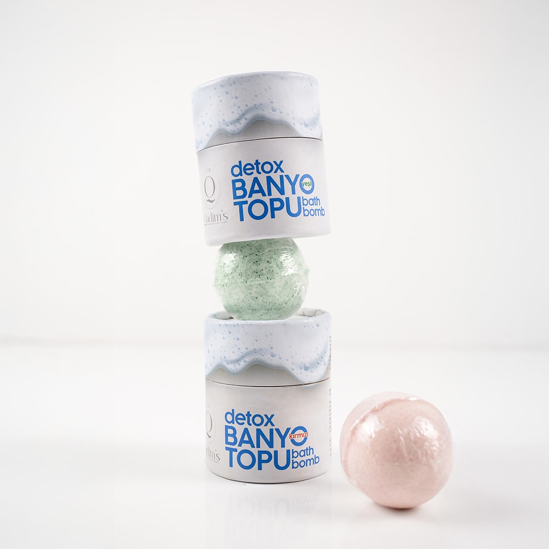 Qadim's Detox Banyo Topu Yağmur Ormanları Kokulu Bath Bomb 40 GR