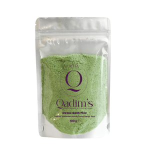 Qadim's SLS Free Detox Banyo Tozu Yağmur Ormanları Kokulu - Bath Fizz 100 GR
