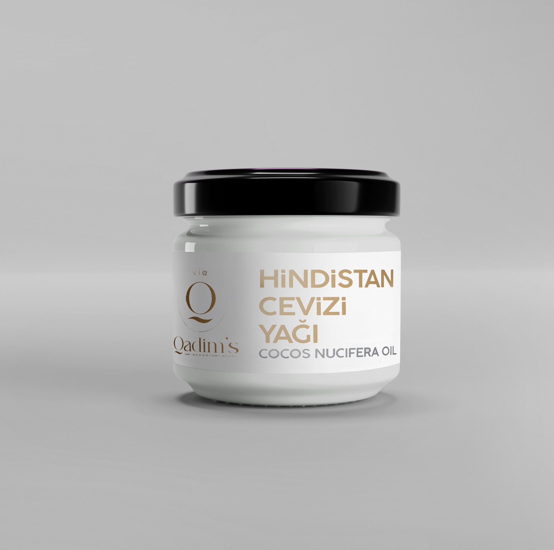 Qadim's %100 Saf Hindistan Cevizi Yağı Cocos Nucifera 200 ML