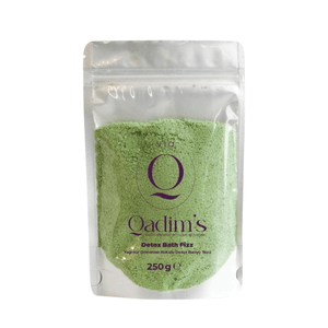 Qadim's SLS Free Detox Banyo Tozu Yağmur Ormanları Kokulu - Bath Fizz 250 GR