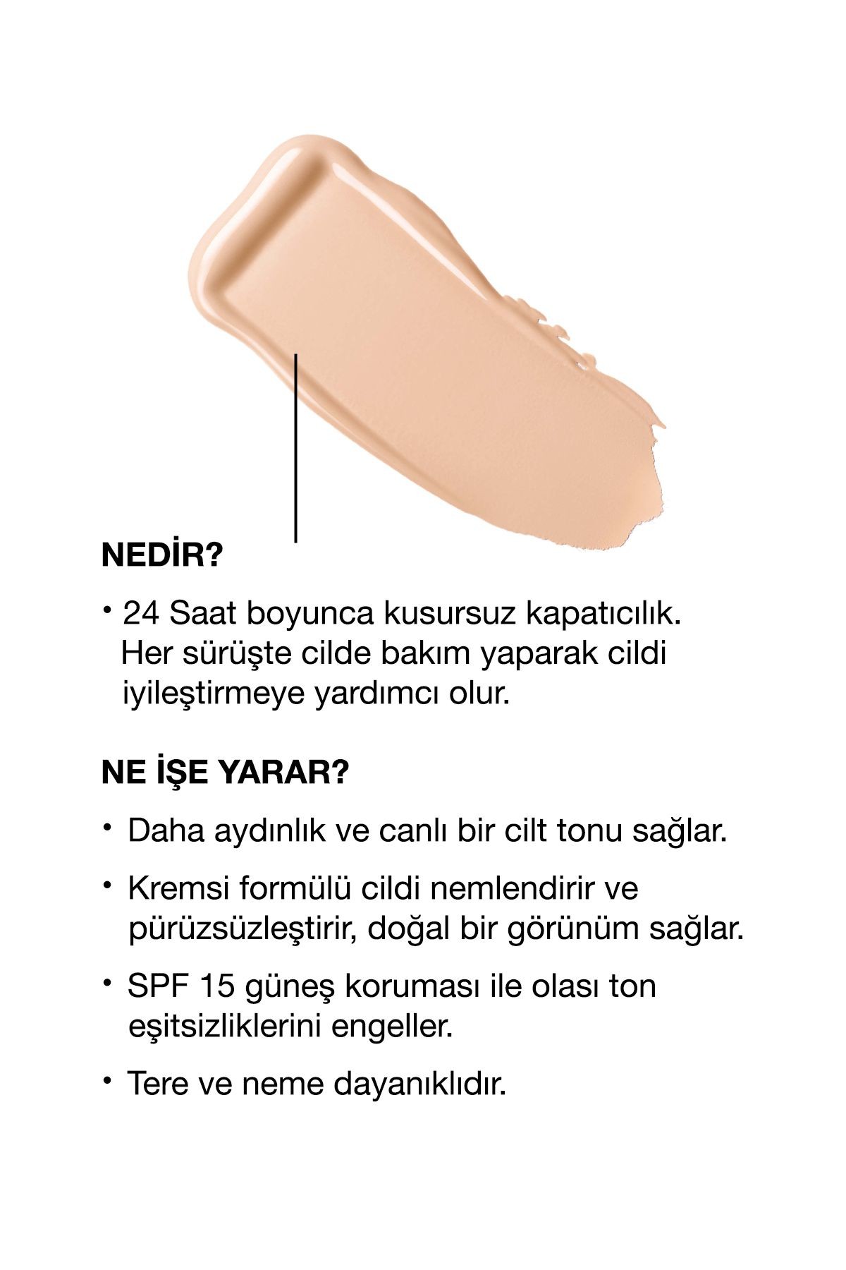 Even Better™ Doğal Bitişli Fondöten SPF 15 - Renk: CN 10 Alabaster 30ml | C Vitamini