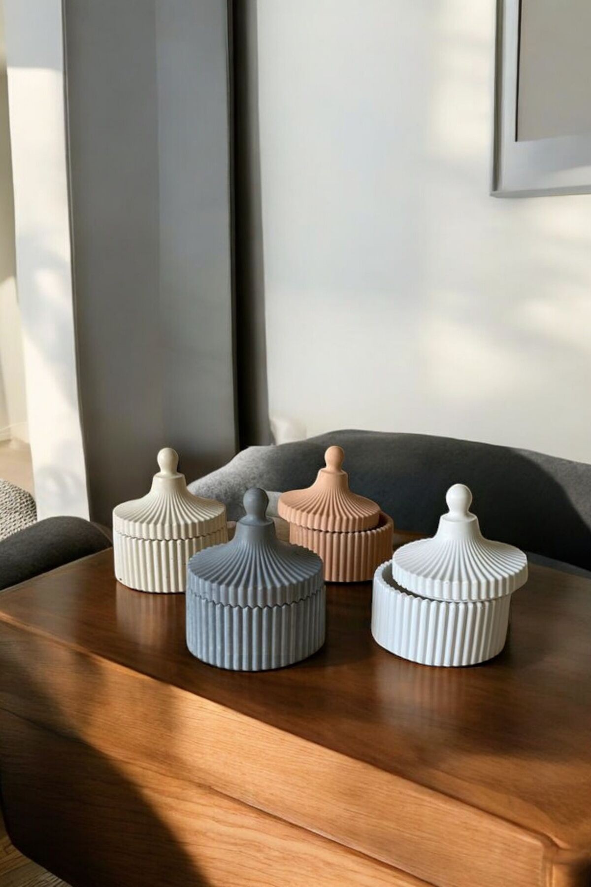 Dekoratif Kutu Set Takı Tabağı Şekerlik Çok Amaçlı Kutu Model 10