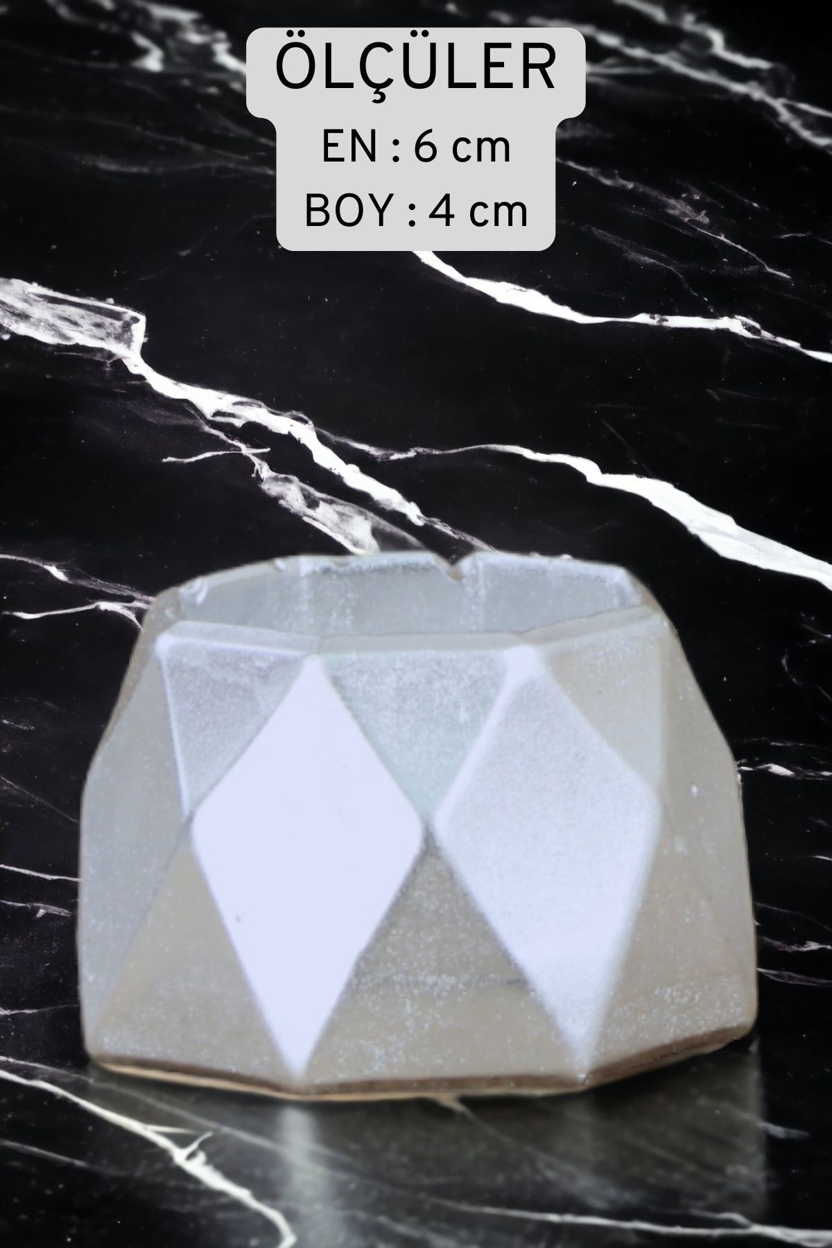 Şamdan Mumluk Dekoratif Mumluk Tealight Mumluk Model 35 İkili Mumluk