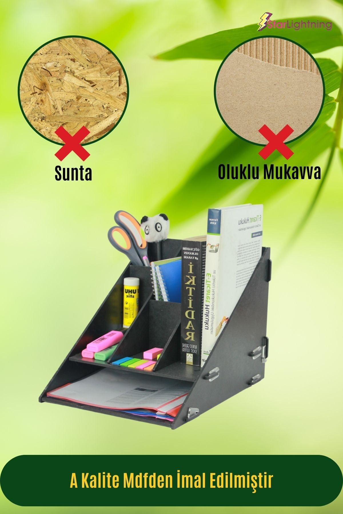 Masa Düzenleyici Organizer Evrak Rafı Masaüstü Organizer Model 4