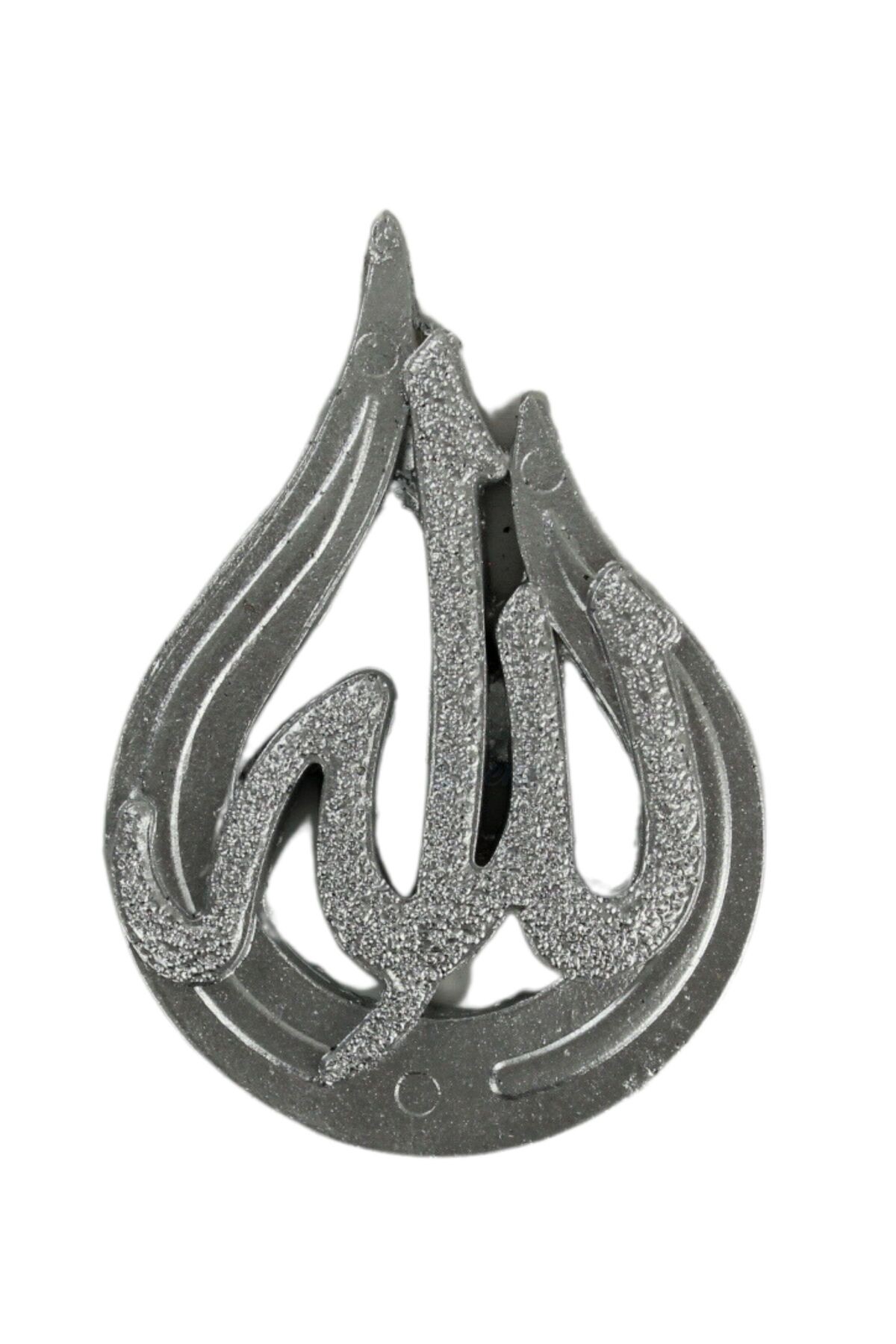 Allah Muhammed Biblo Allah Lafzı Dekoratif Obje Biblo Allah Yazılı Biblo Model 9