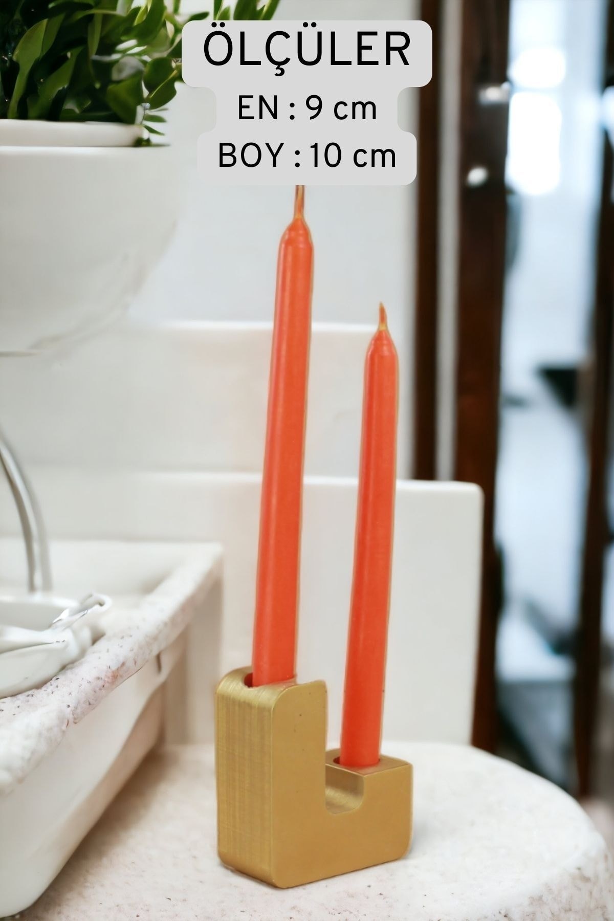 Şamdan Mumluk Tealight ve Şamdan Mum Uyumlu Model 12