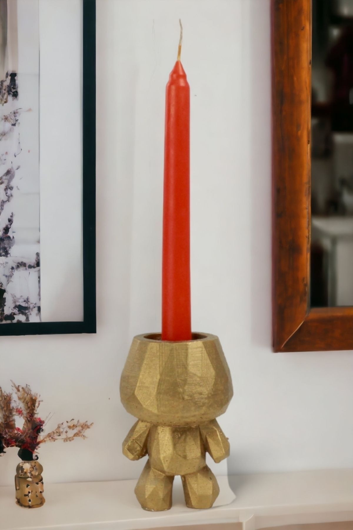 Şamdan Mumluk Tealight ve Şamdan Mum Uyumlu Model 5