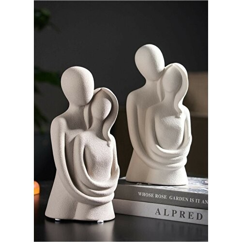 Yaybox Sevgili Aşıklar Sarılmış Biblo Dekor