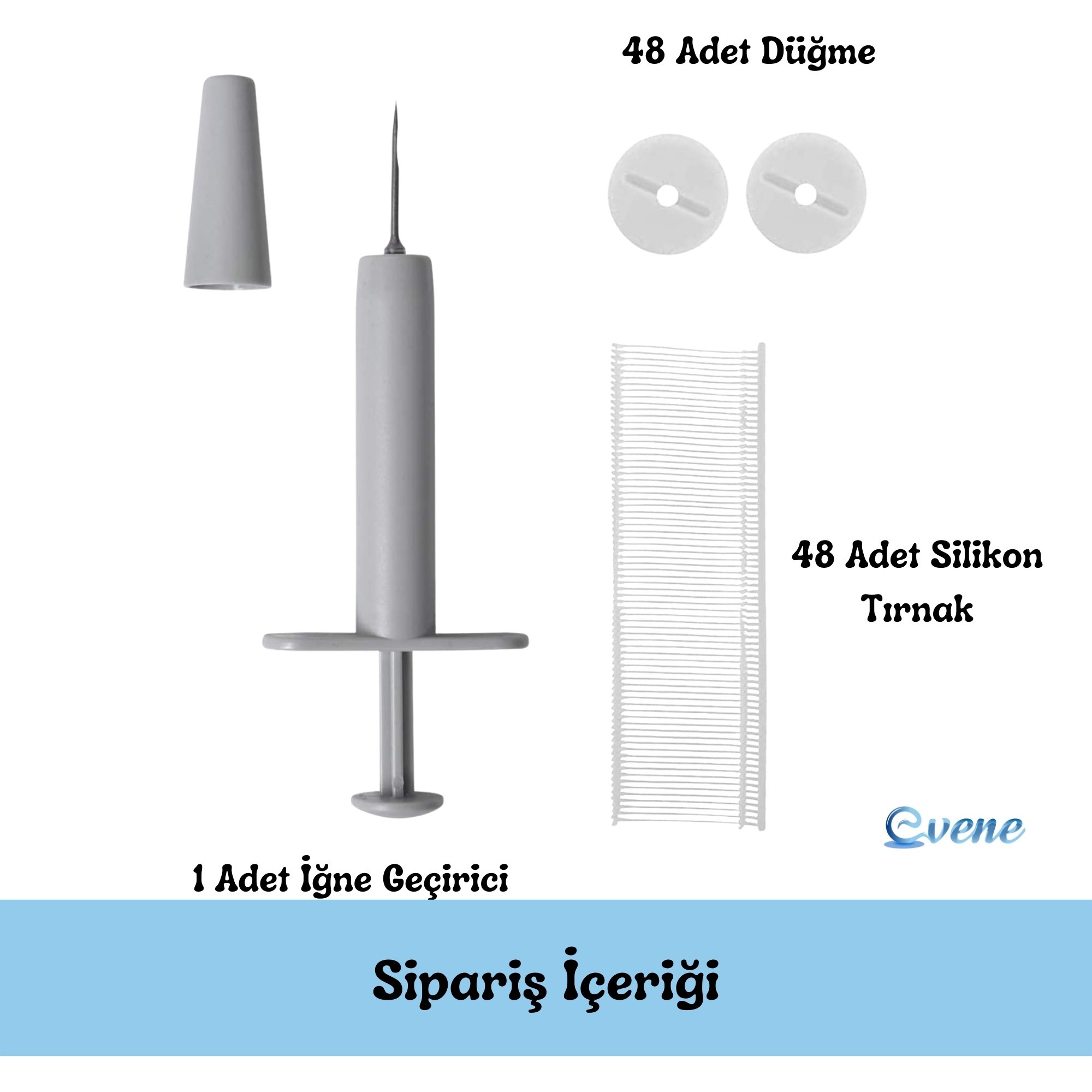 Nevresim Tokası Kılçık Makinesi Yorgan Tutucu Kırlent Düğmesi