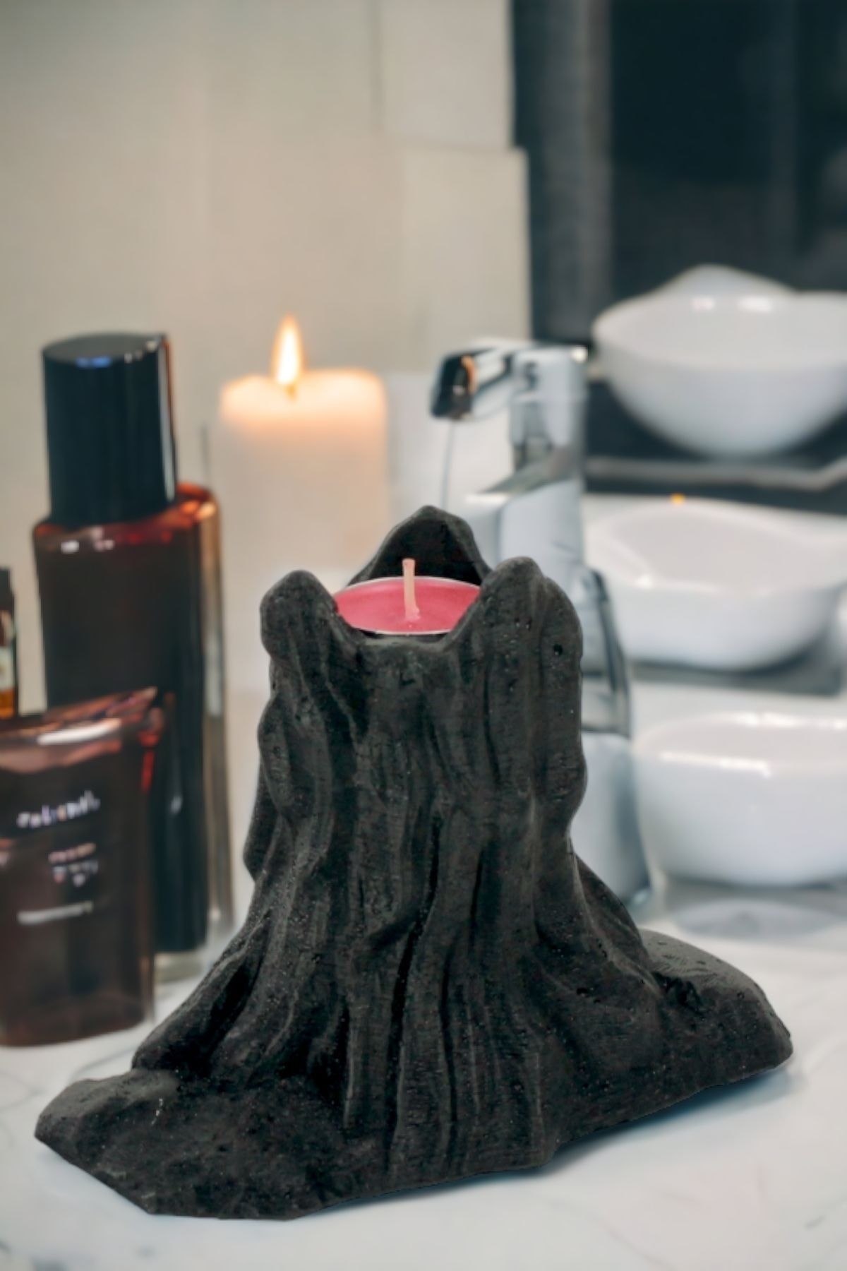 Şamdan Mumluk Tealight ve Şamdan Mum Uyumlu Model 2