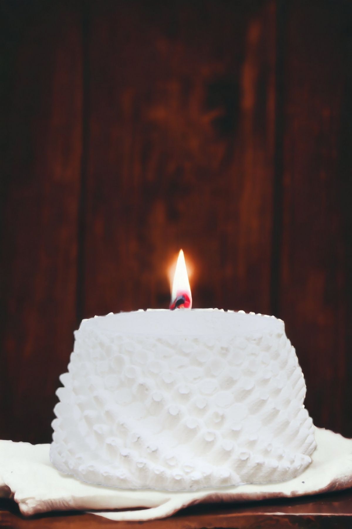Şamdan Mumluk Dekoratif Mumluk Beyaz Renk Tealight Mumluk Model 40