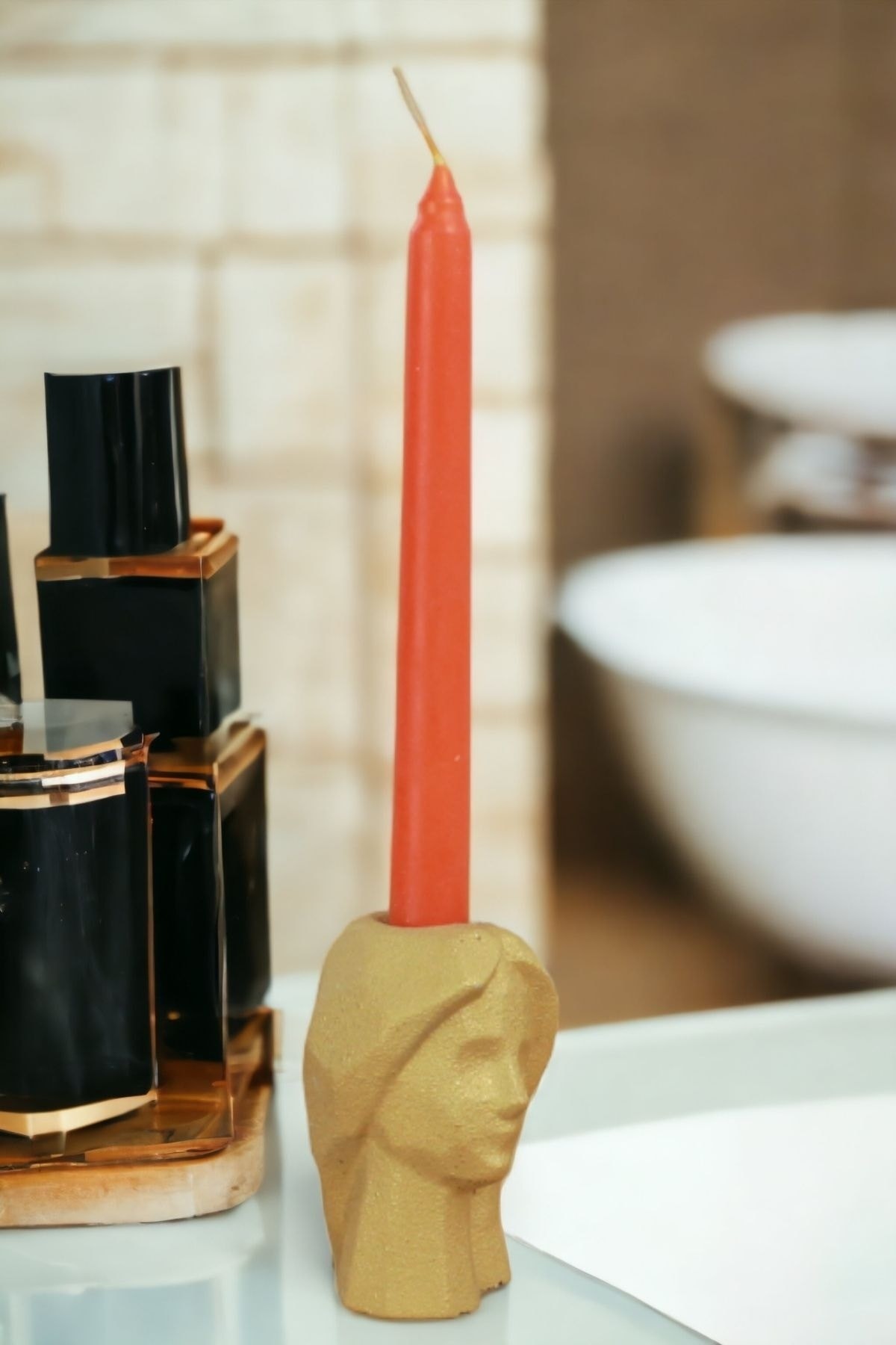 Şamdan Mumluk Tealight ve Şamdan Mum Uyumlu Model 11