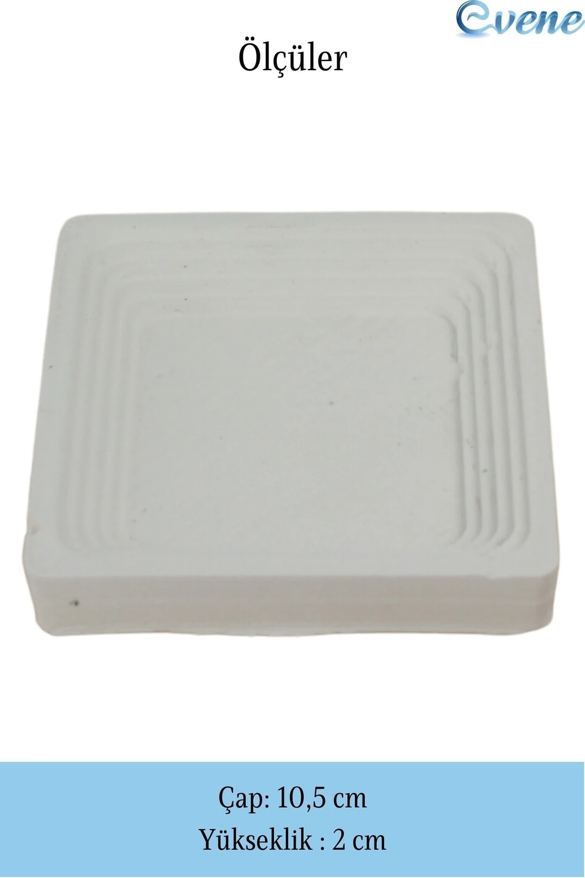 Şekerlik Beyaz Renk Sunumluk Drajelik Dekoratif Tabak Model 4