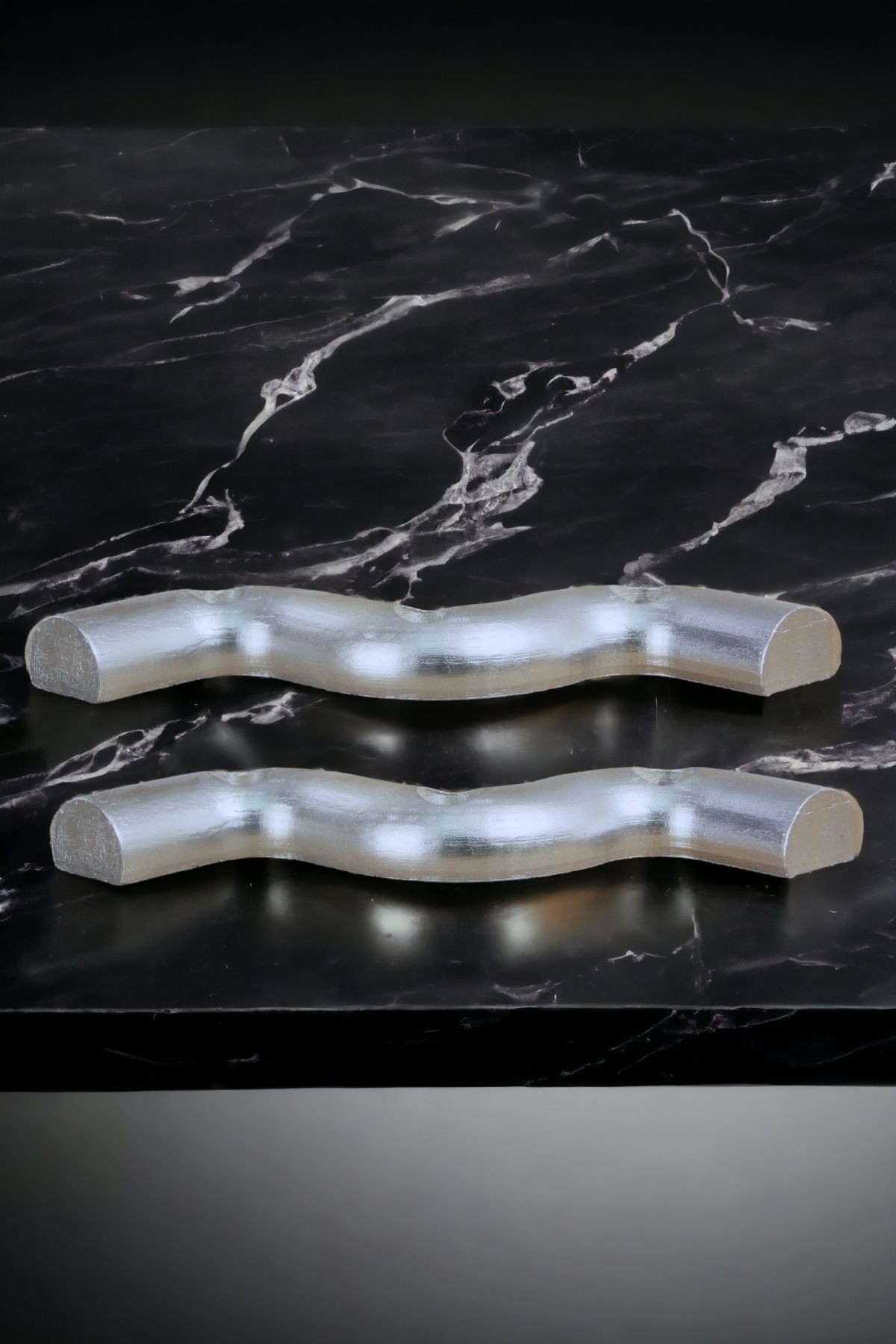 Şamdan Mumluk Dekoratif Mumluk Tealight Mumluk Model 14 İkili Mumluk