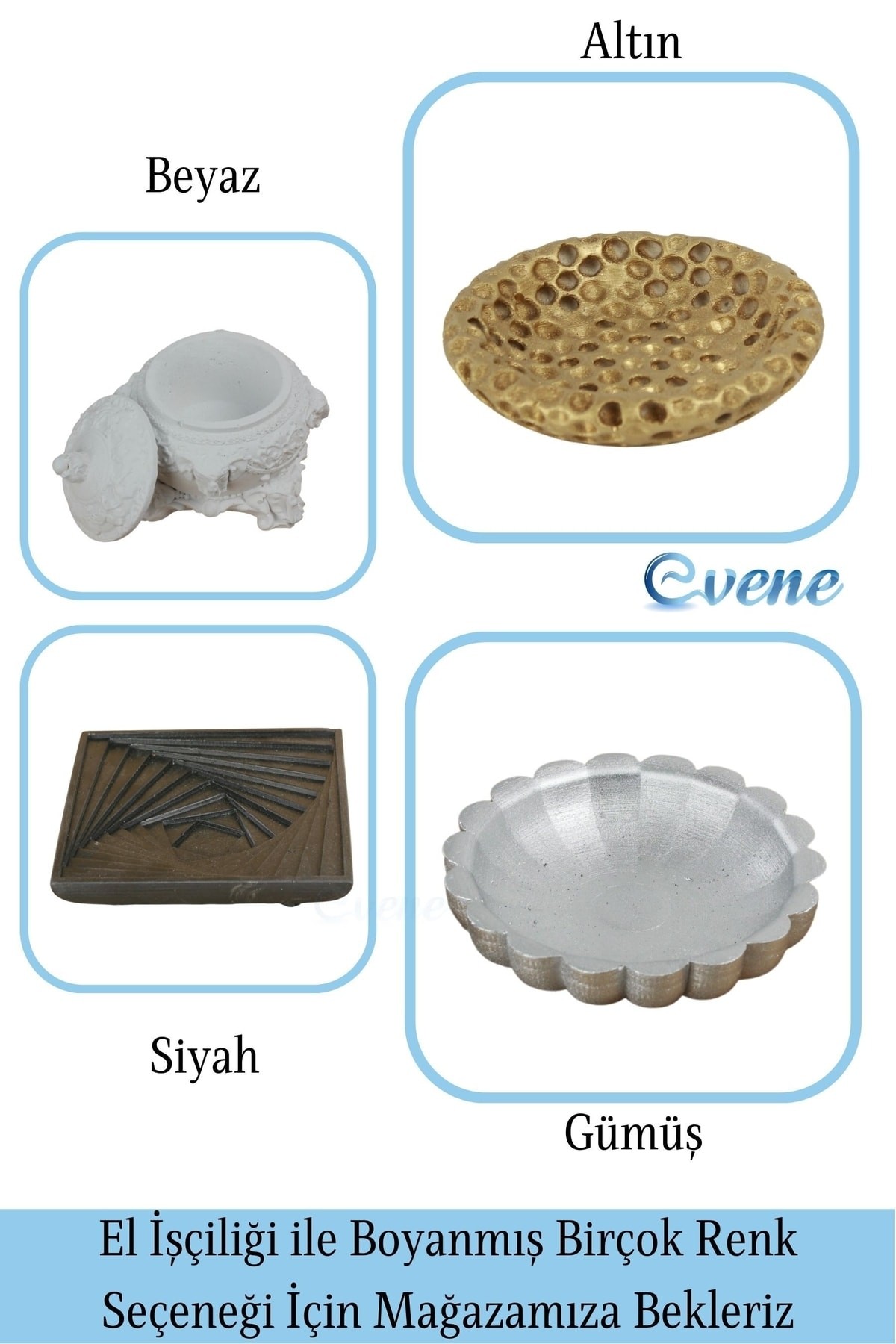 Makyaj Organizeri Altın Eskitme Renk Kozmetik Makyaj Düzenleyici Model 5