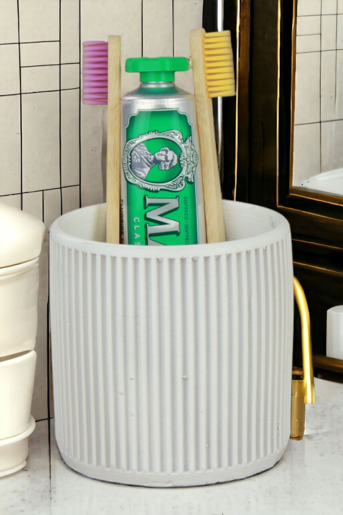 Diş Fırçası Kabı Diş Fırçalığı Fırçalık Model 1