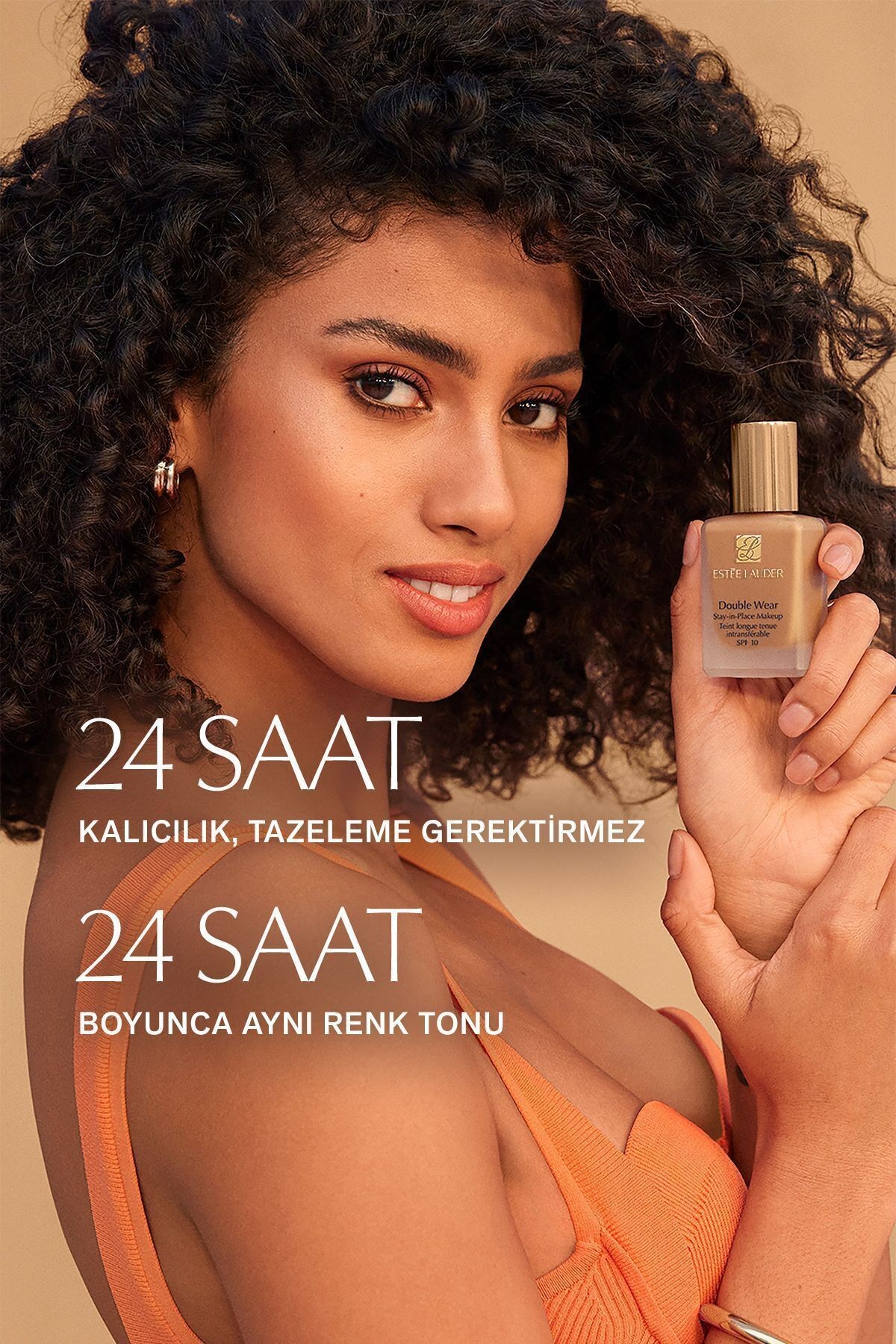 Doğal Ve Mat Bitişli - Double Wear Stay-in-place Fondöten Spf 10 ( 3w1 Tawny ) - 30 ml